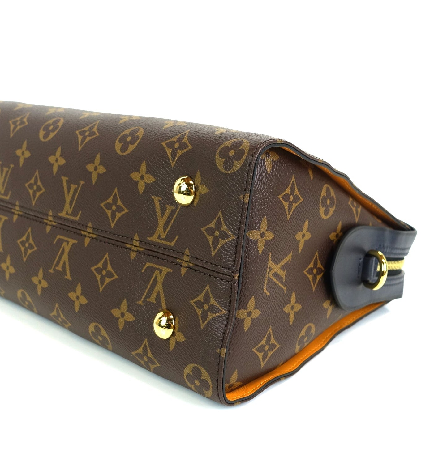 Louis Vuitto Tuileries Monogram Canvas Three-Tone Leather Bag