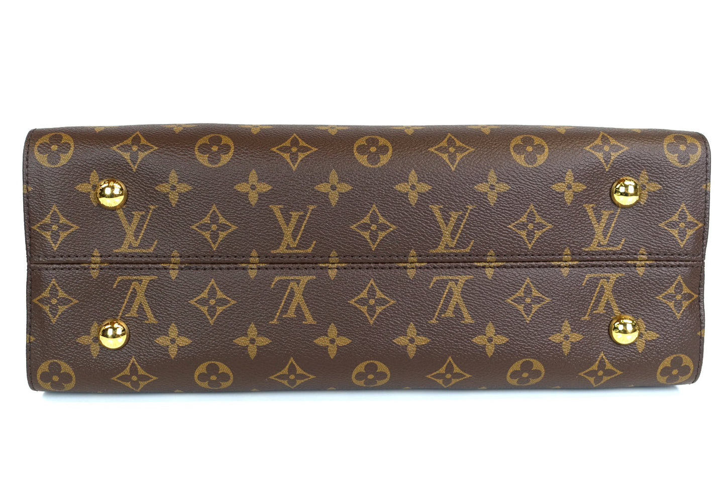 Louis Vuitto Tuileries Monogram Canvas Three-Tone Leather Bag