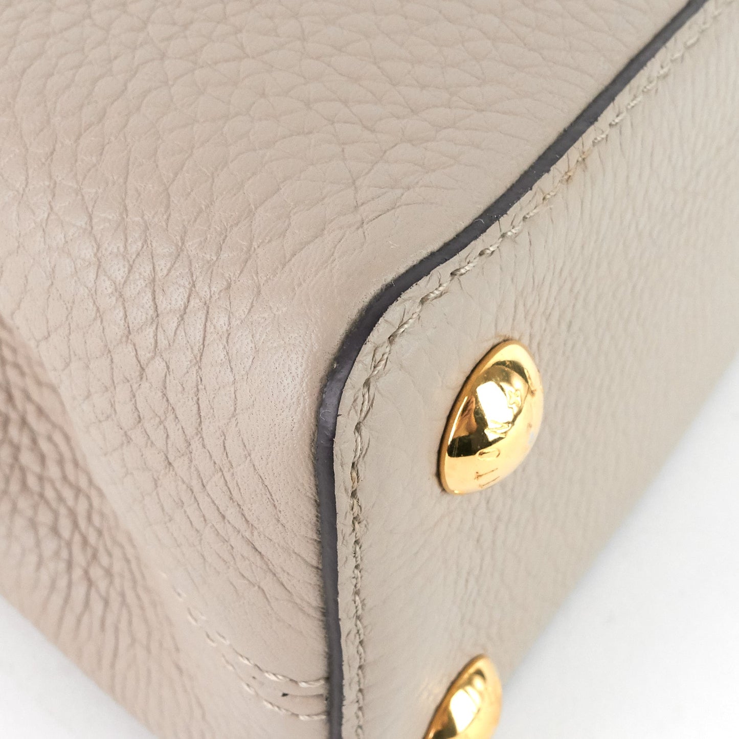 Louis Vuitto Capucines BB Taurillon Leather Bag
