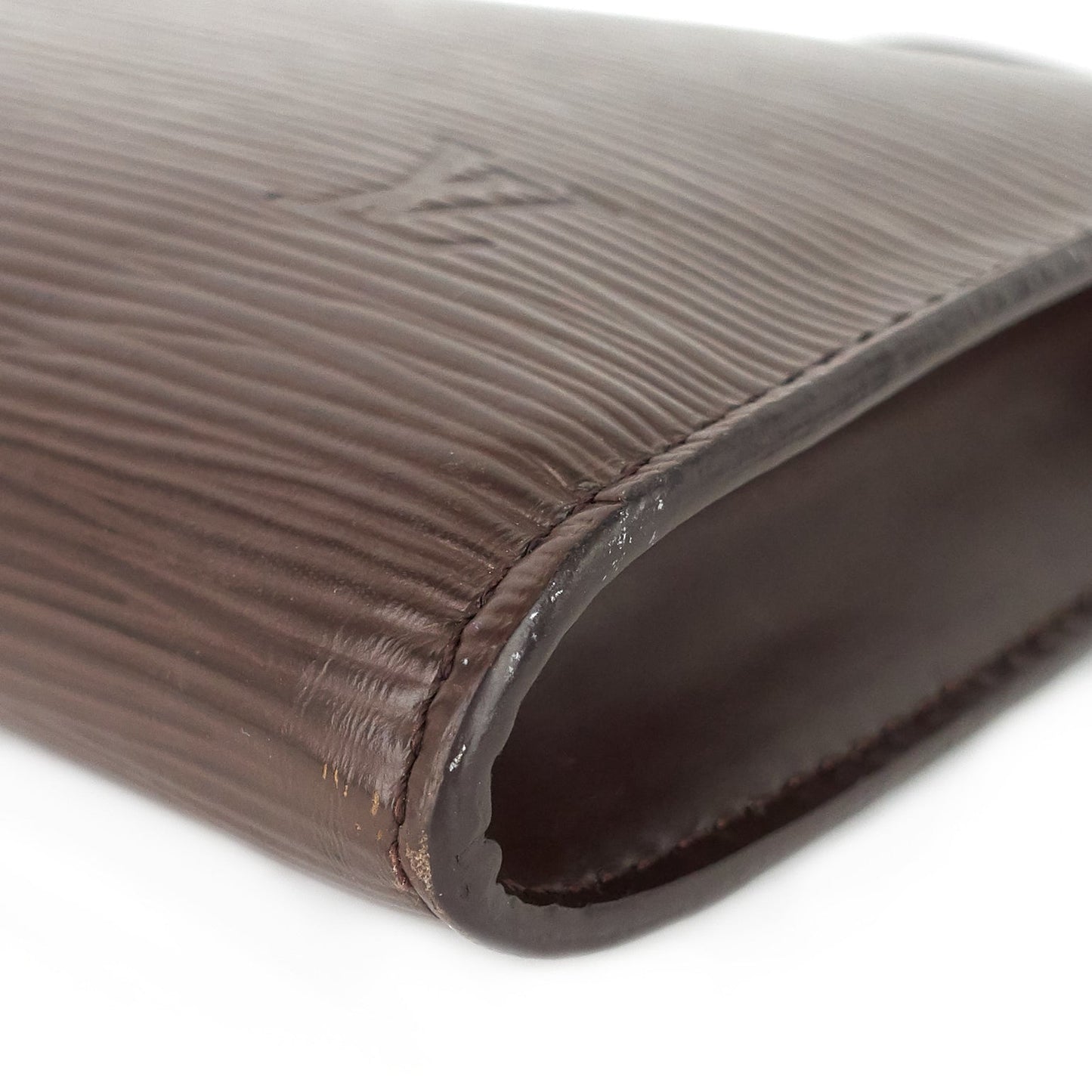 Louis Vuitto Pochette Accessoires Brown Epi Leather Bag