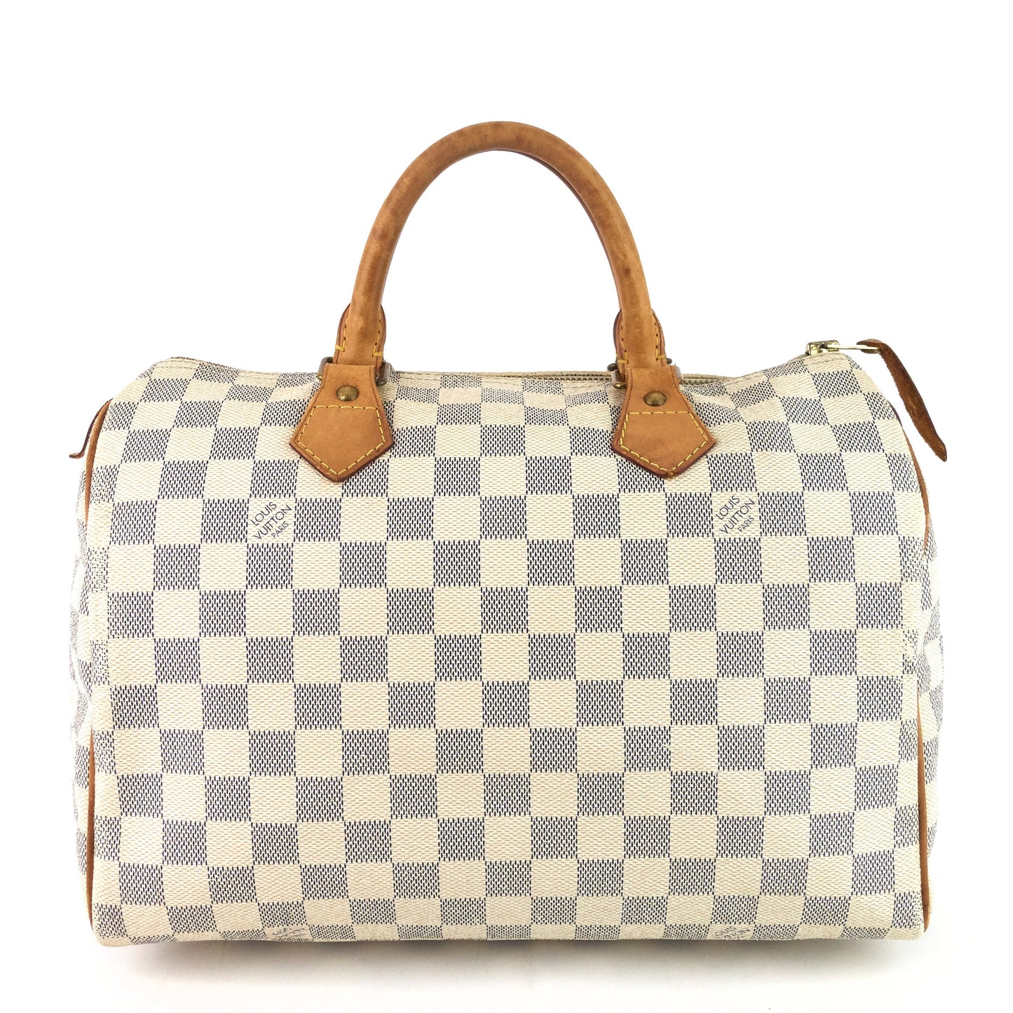 Louis Vuitto Speedy 30 Damier Azur Canvas Bag