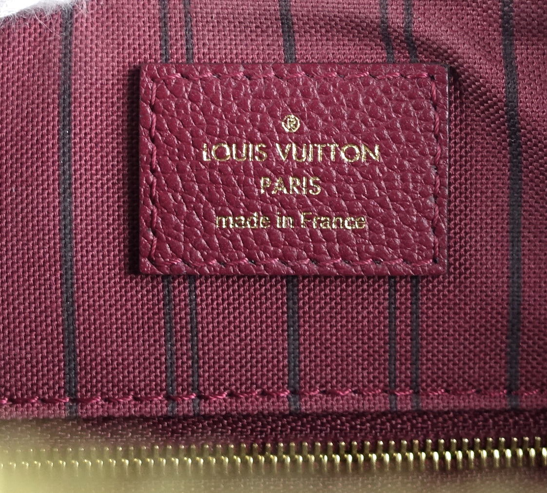 Louis Vuitto Speedy 25 Bandouliere Monogram Empreinte Leather Bag