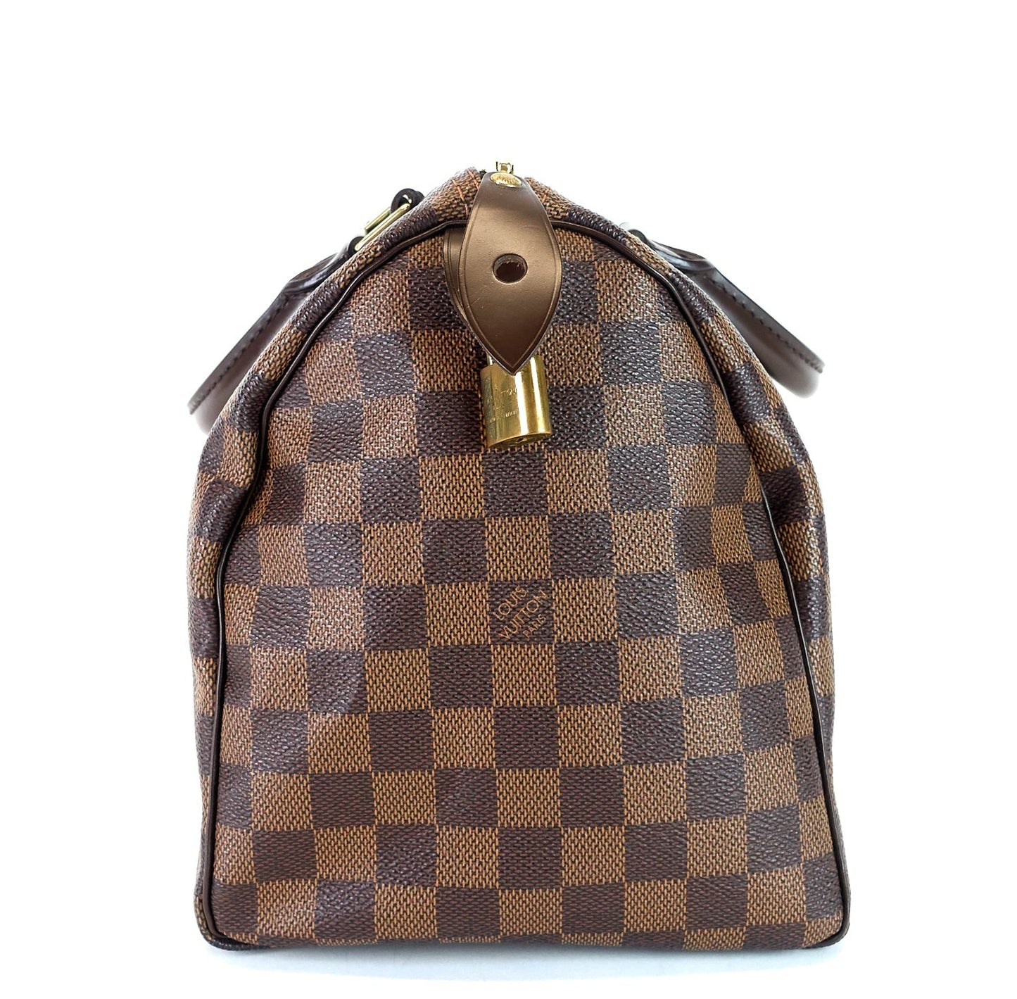 Louis Vuitto Speedy 30 Damier Ebene Canvas Bag