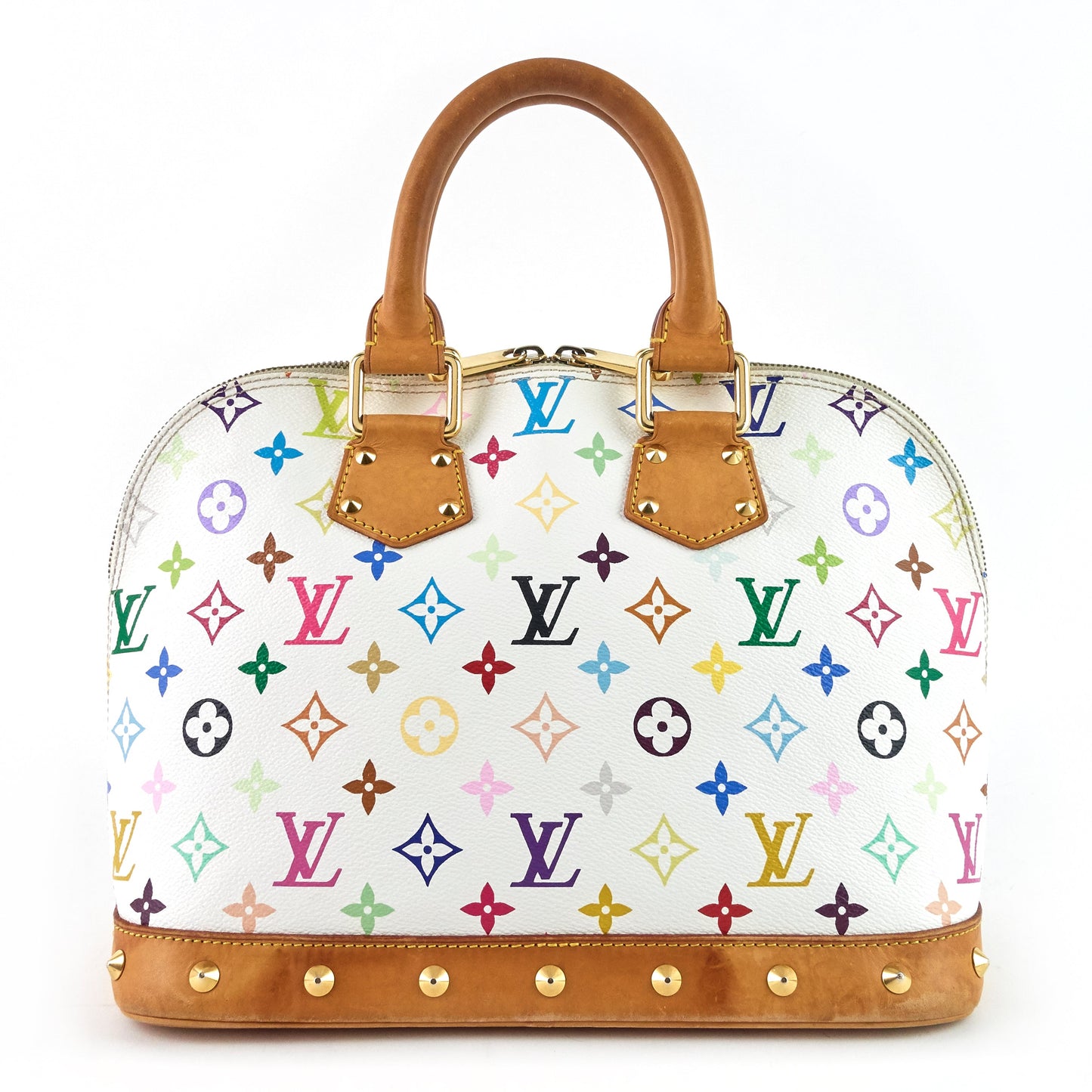 Louis Vuitto Alma Monogram Multicolore Canvas Bag