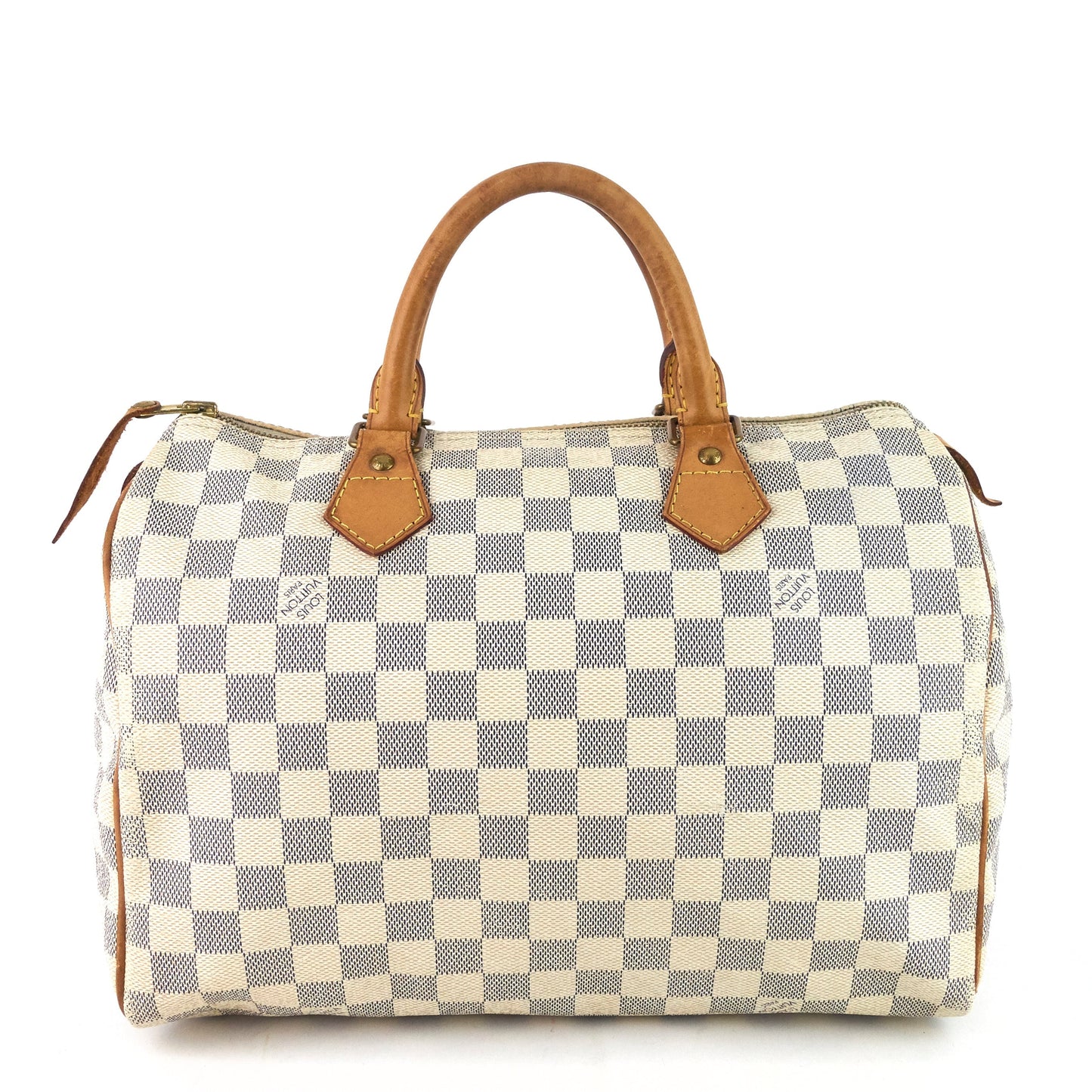 Louis Vuitto Speedy 30 Damier Azur Canvas Bag