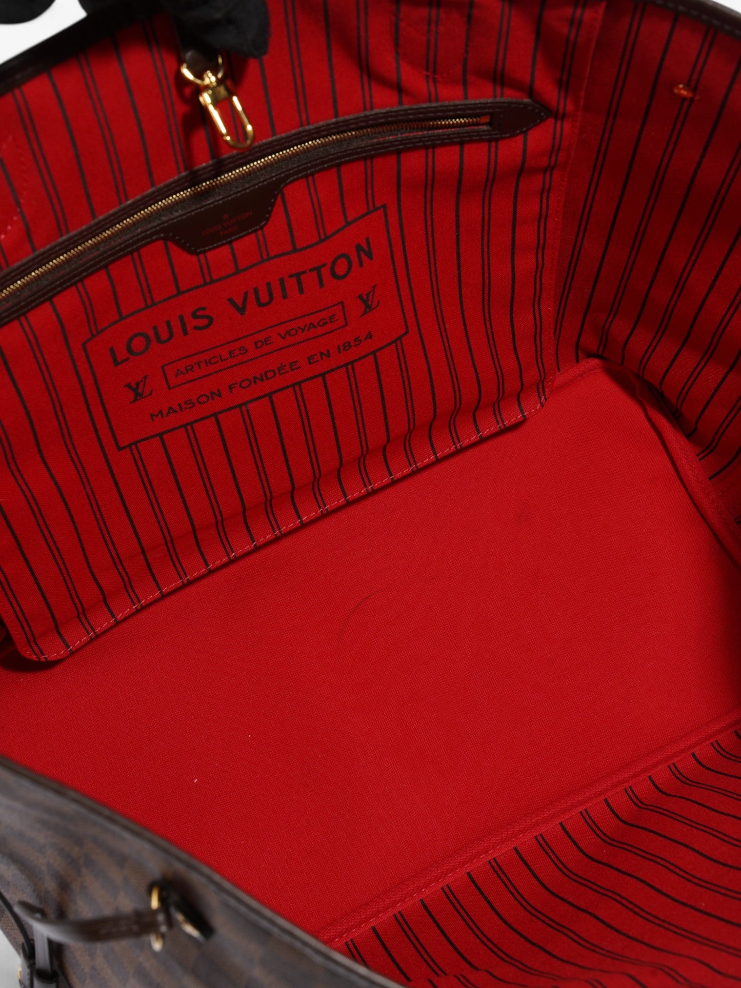 Louis Vuitton Neverfull Damier Ebene Coated Canvas GM