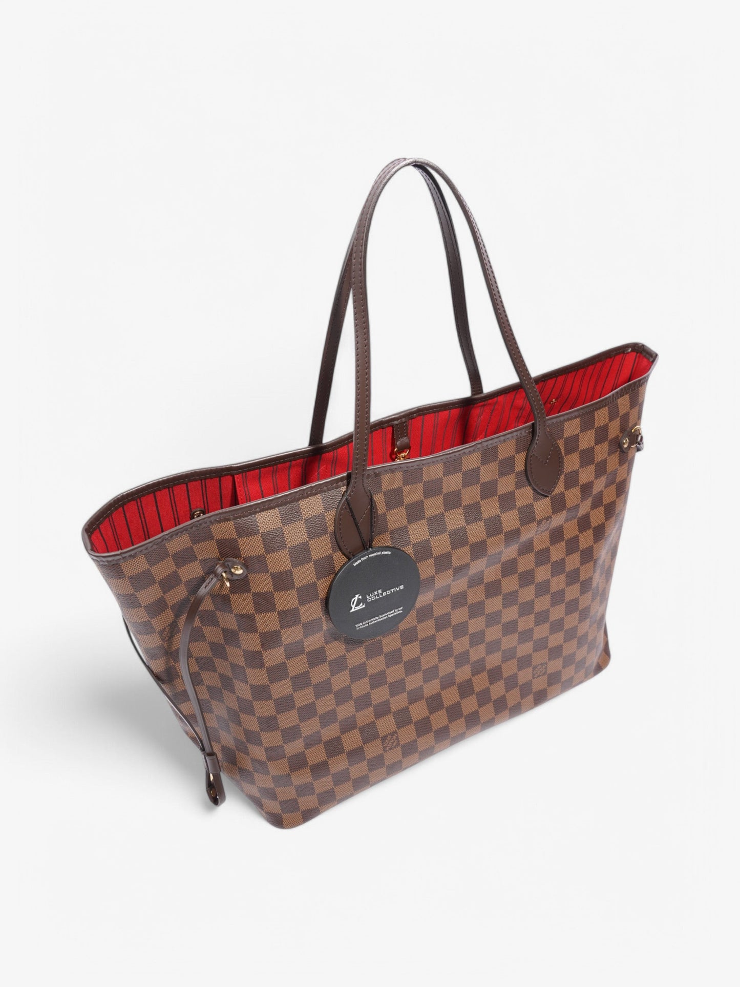 Louis Vuitton Neverfull Damier Ebene Coated Canvas GM
