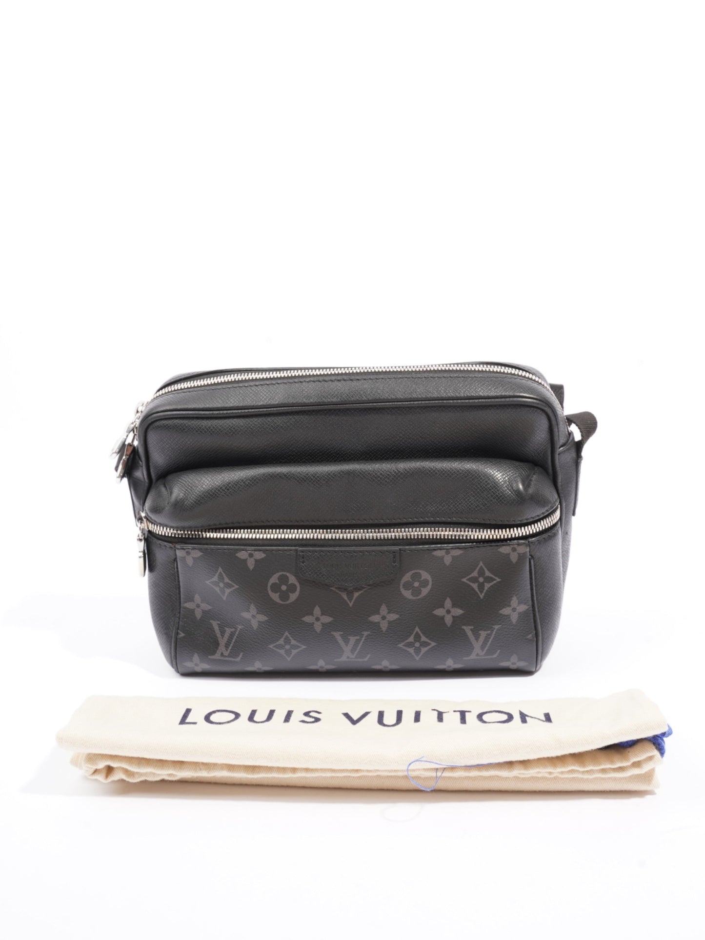 Louis Vuitton Outdoor Messenger Monogram Eclipse Coated Canvas