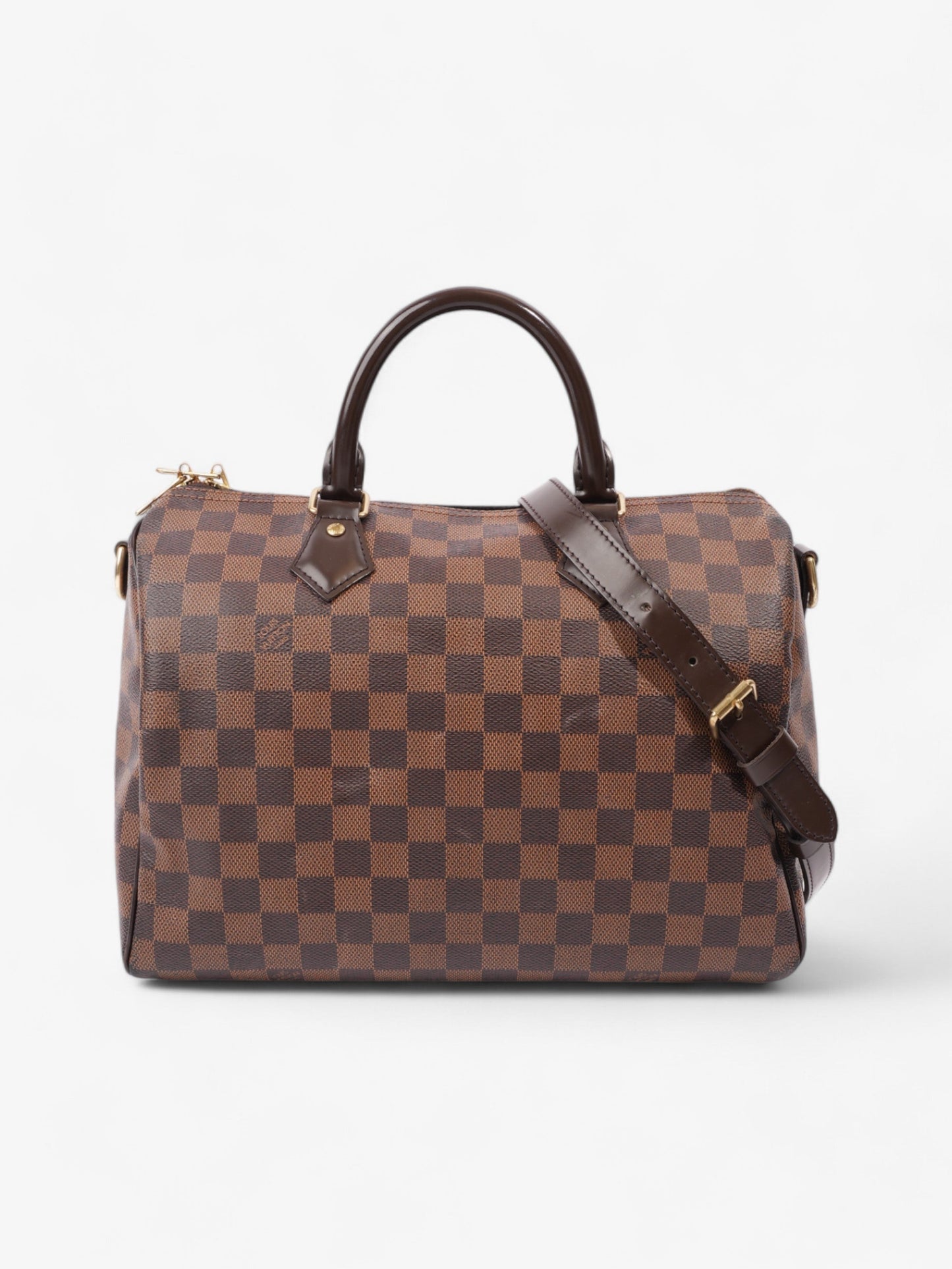 Louis Vuitton Speedy Bandouli猫re Damier Ebene Coated Canvas 30