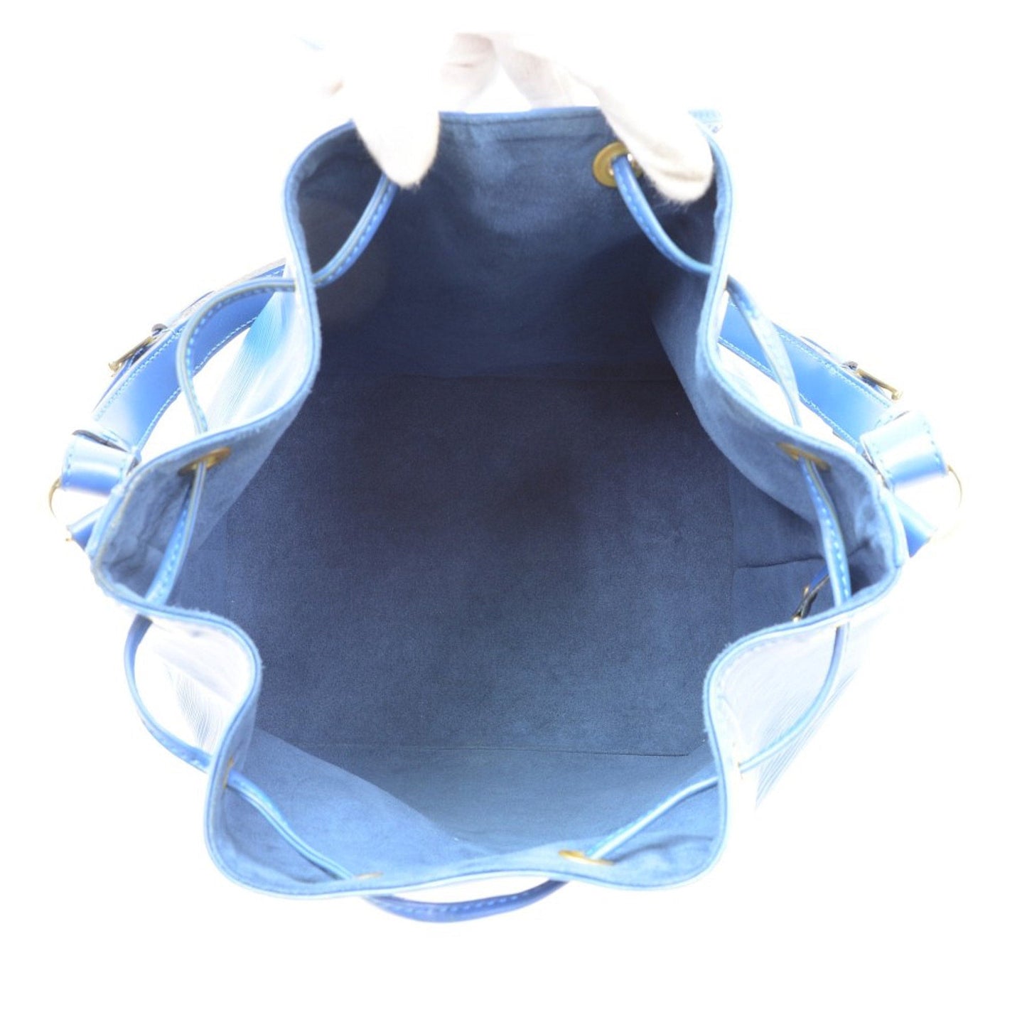 Louis Vuitto Petit Noe Blue Epi Leather Bag