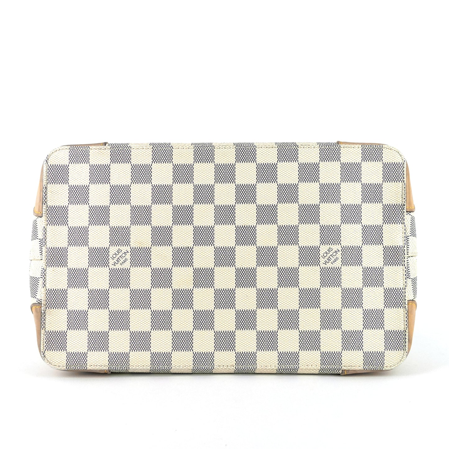 Louis Vuitto Hampstead Damier Azur Canvas Bag