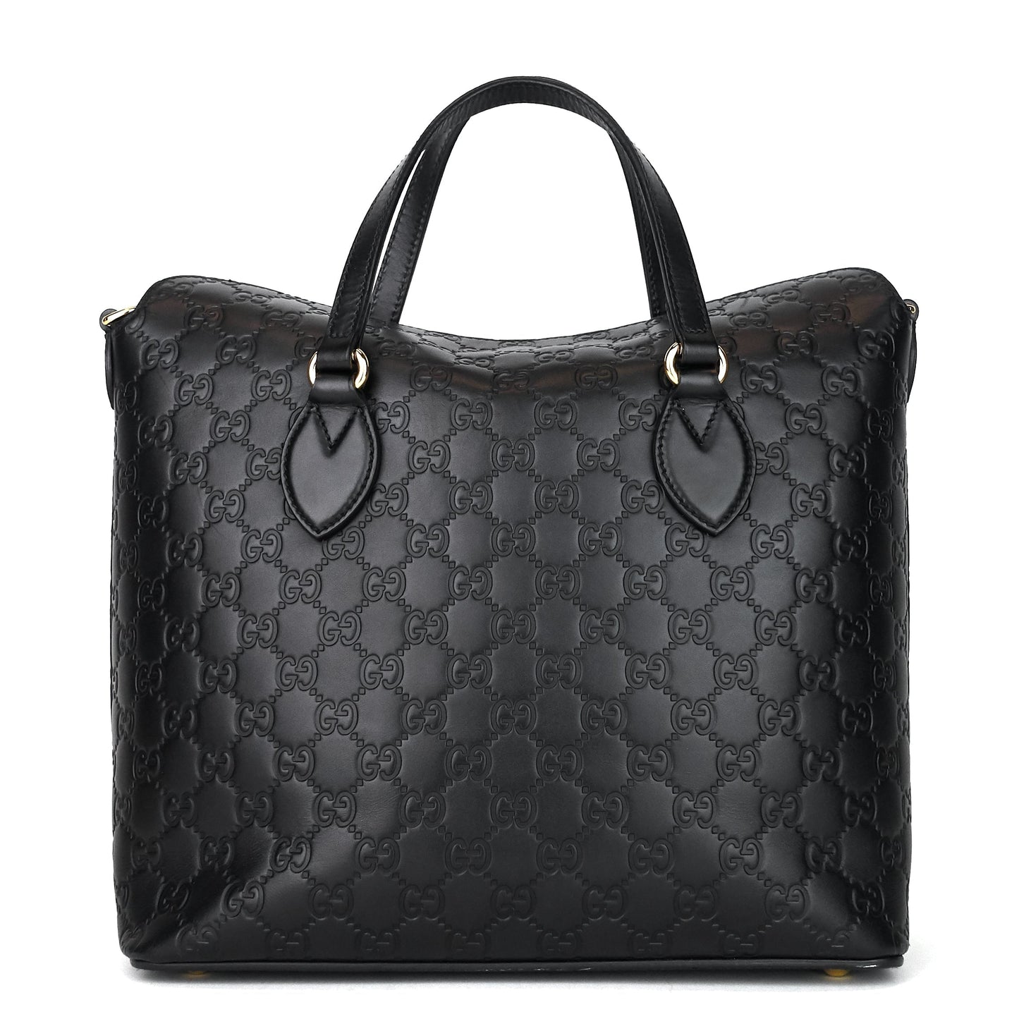 Gucci Signature Top Handle Guccissima Bag