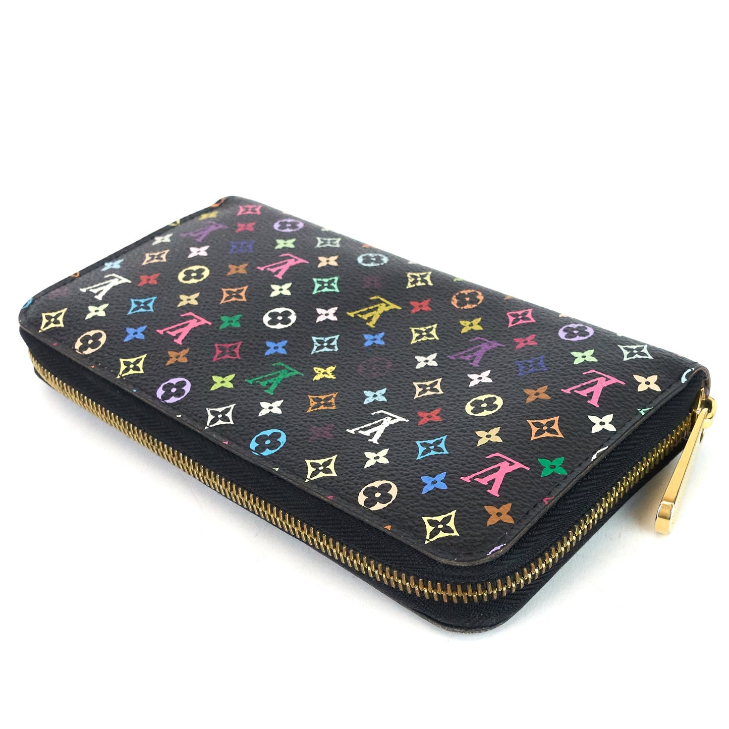 Louis Vuitto Monogram Multicolore Canvas Zippy Wallet