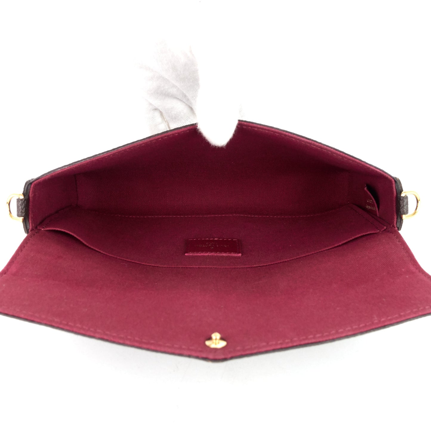 Louis Vuitto FÃ©licie Pochette Monogram Canvas Bag
