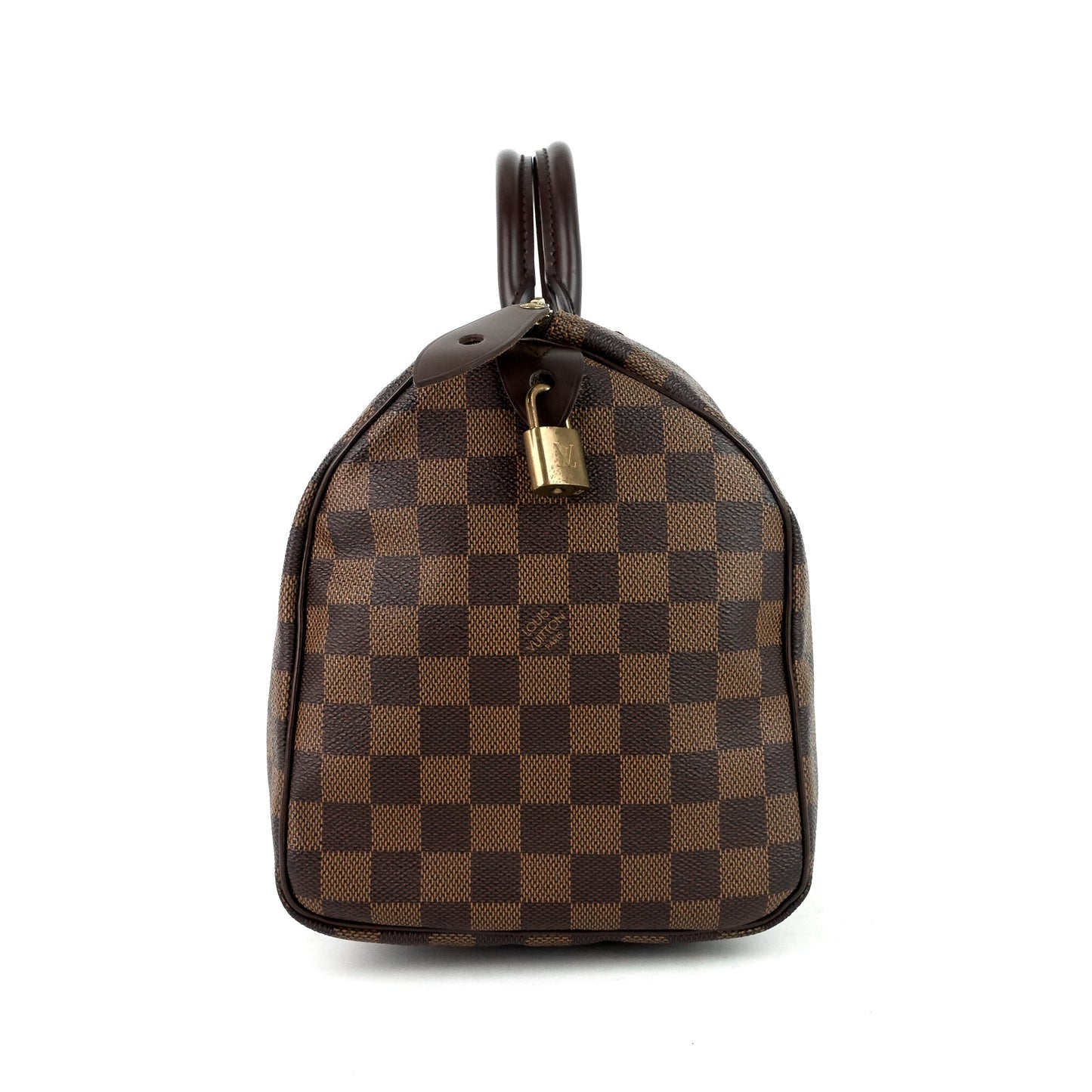 Louis Vuitto Speedy 30 Damier Ebene Canvas Bag