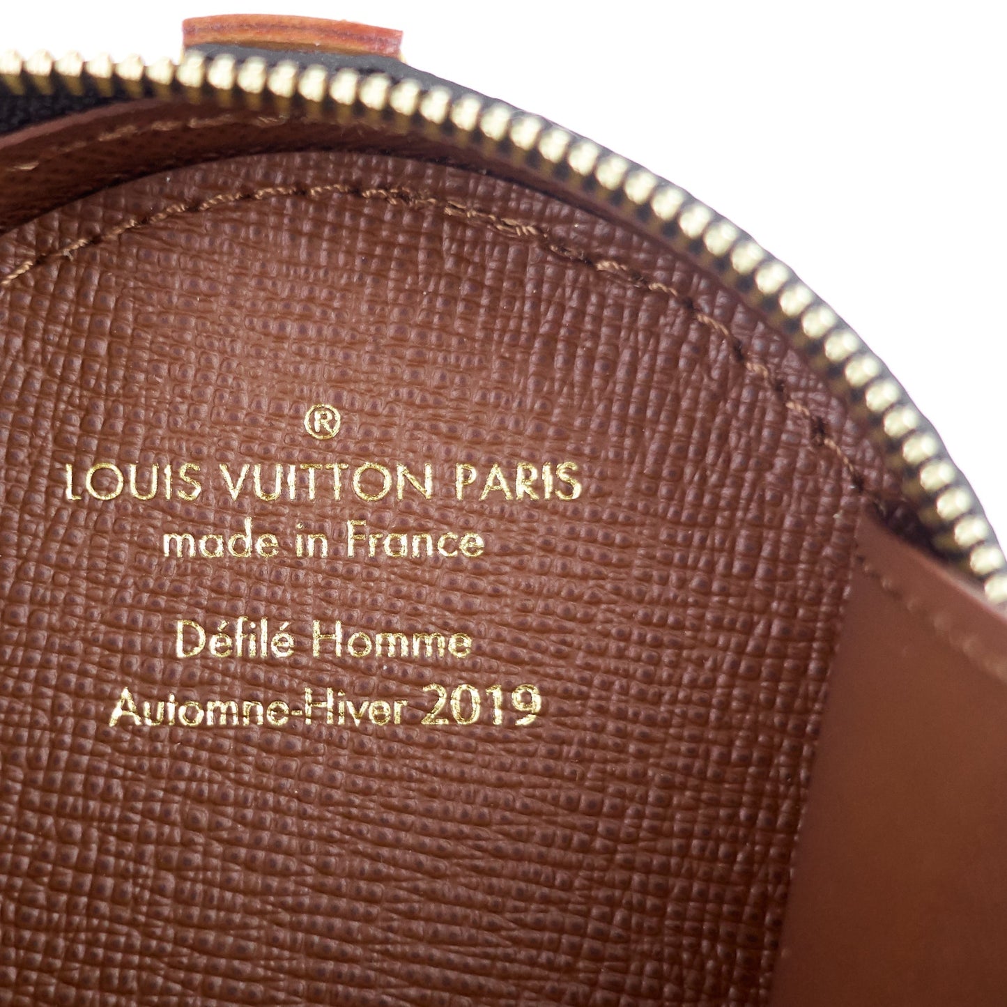 Louis Vuitto Round Monogram Canvas Coin Case