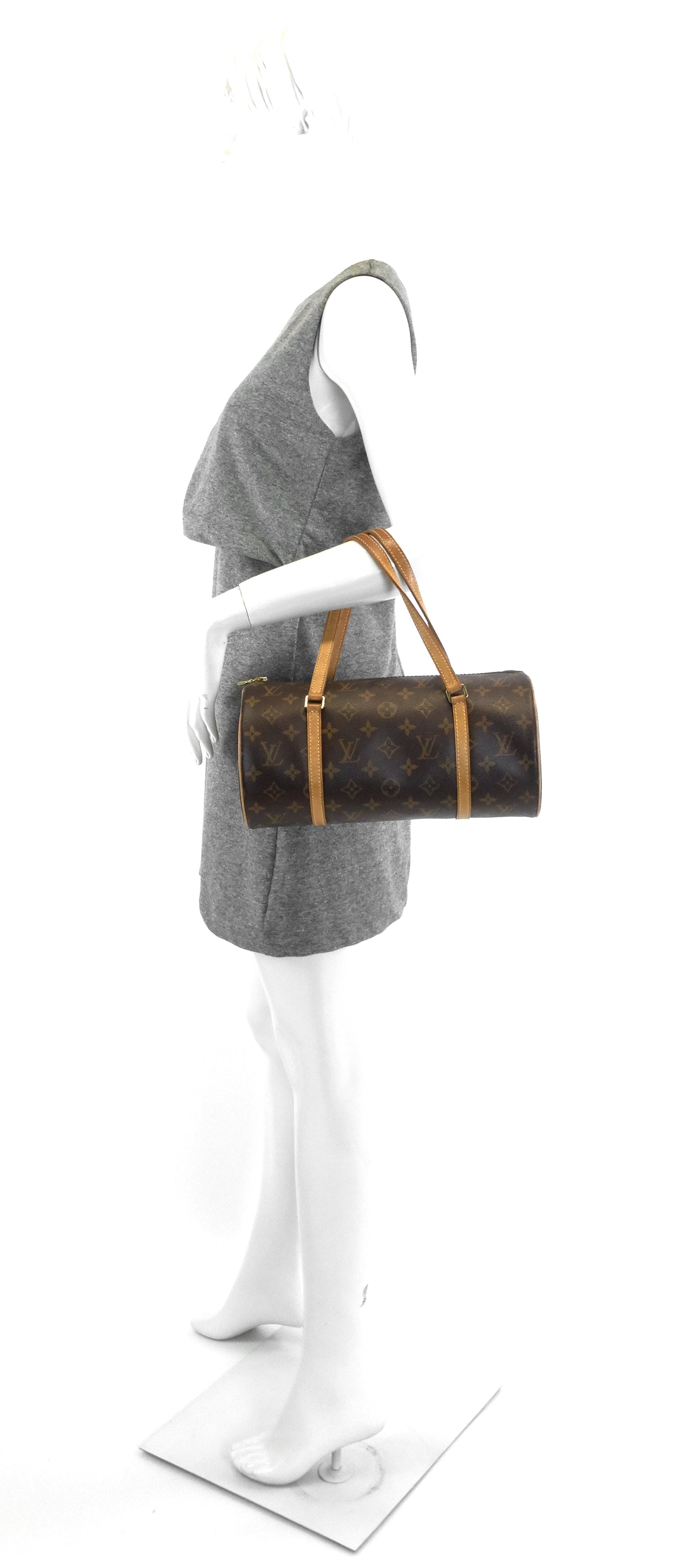 Louis Vuitto Papillon 30 Monogram Canvas Bag