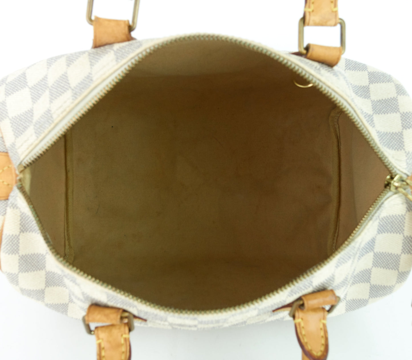 Louis Vuitto Speedy 30 Damier Azur Canvas Bag