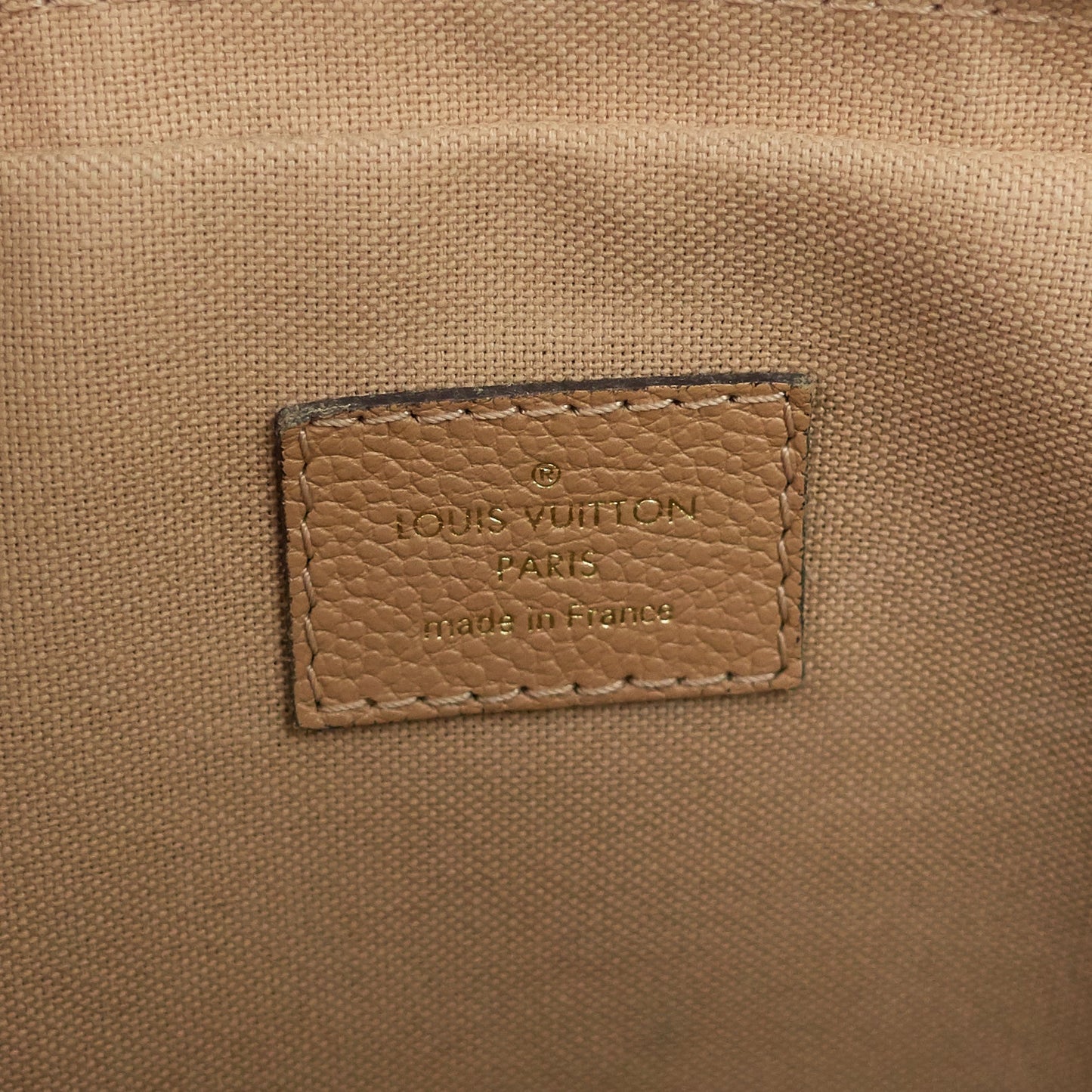 Louis Vuitto Vosges MM Monogram Empreinte Leather Bag