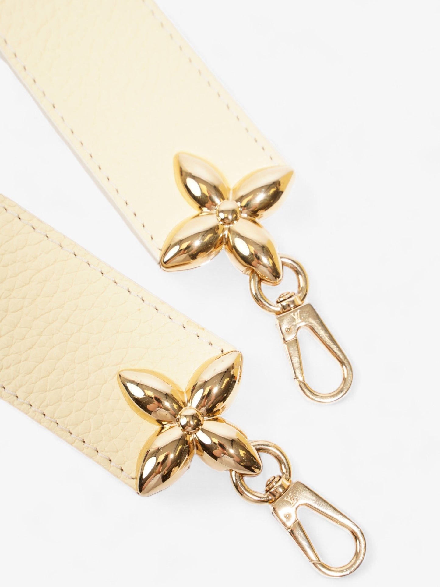 Louis Vuitton Capucines Butter Yellow / Cream Vachetta Leather Mini