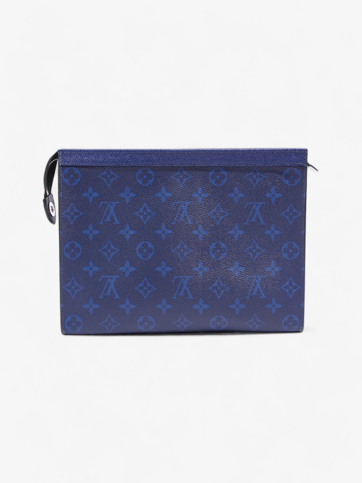 Louis Vuitton Pochette Voyage Monogram Taigarama / Blue Coated Canvas MM