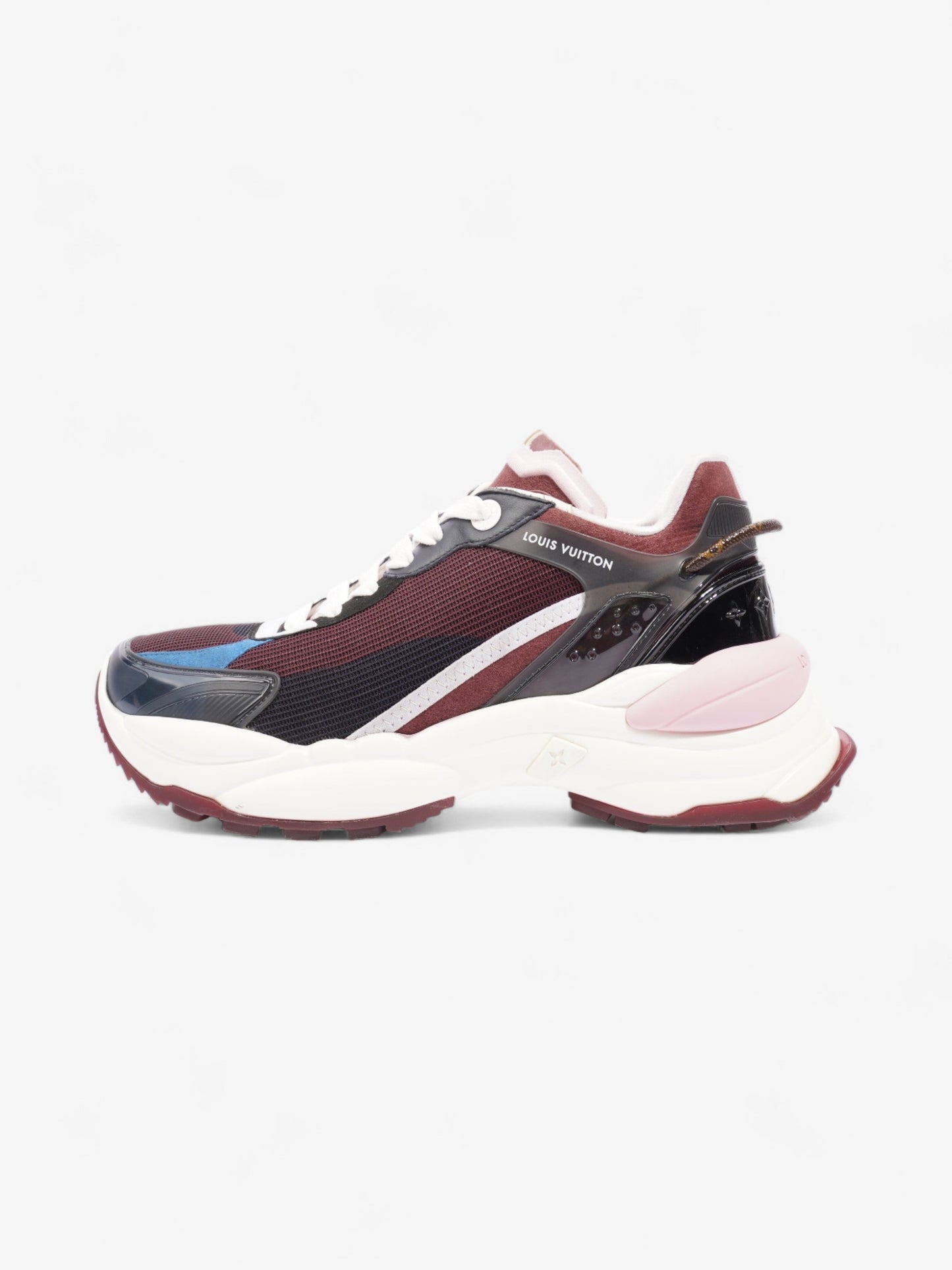 Louis Vuitton Run 55 Burgundy / Pink / Black Mesh EU 39 UK 6
