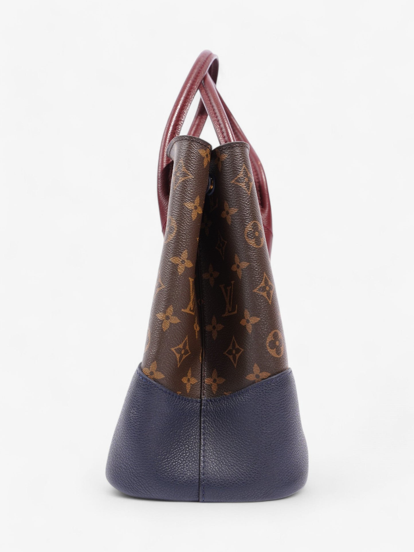 Louis Vuitton Flandrin Monogram / Navy Blue / Mauve Coated Canvas