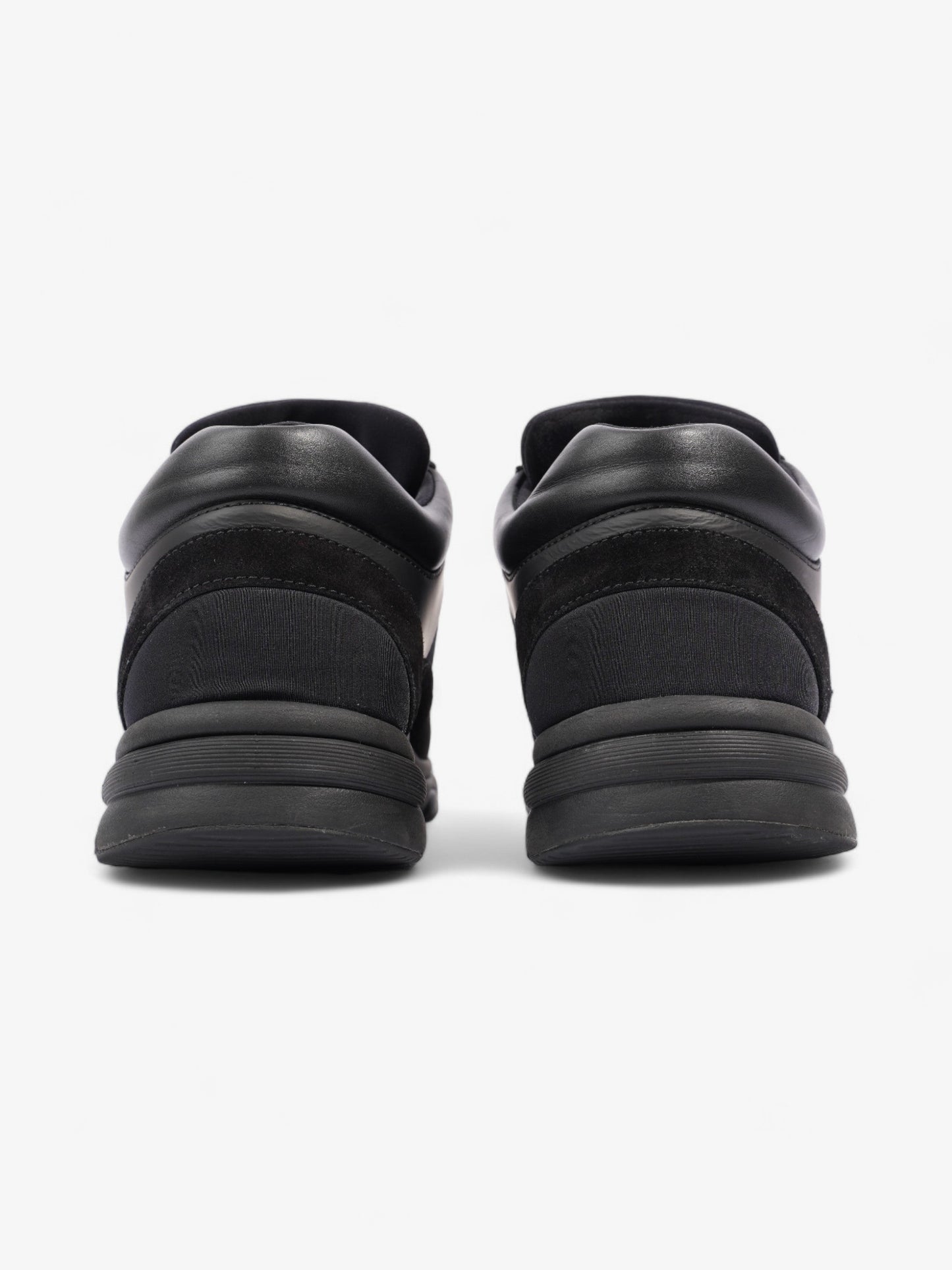 Chanel CC Runners  Black Suede EU 39.5 UK 6.5