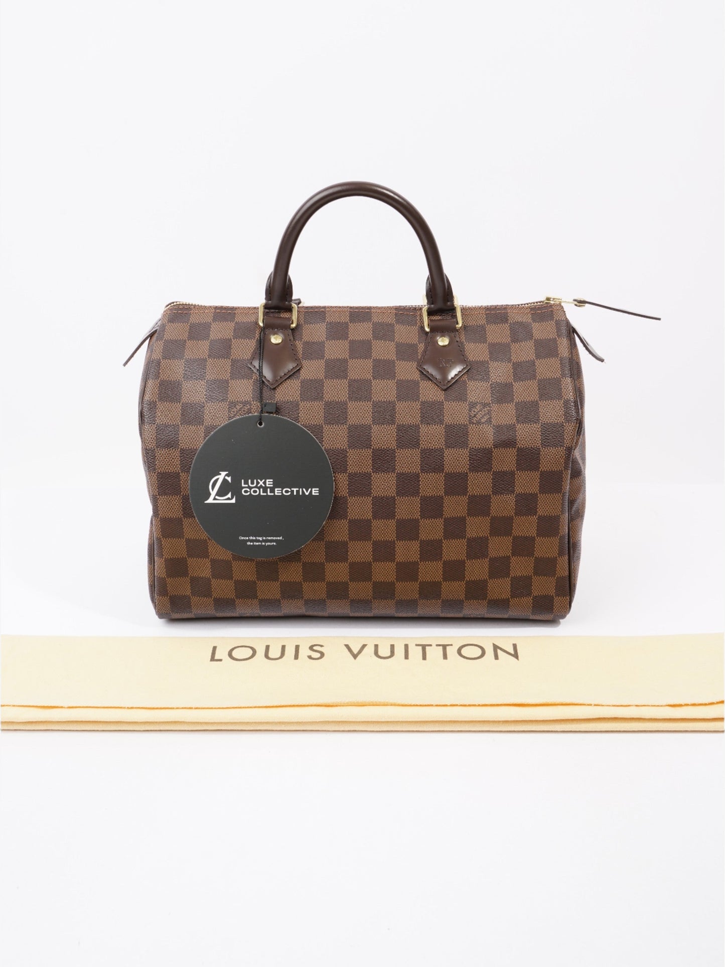 Louis Vuitton Speedy Damier Ebene Canvas 30
