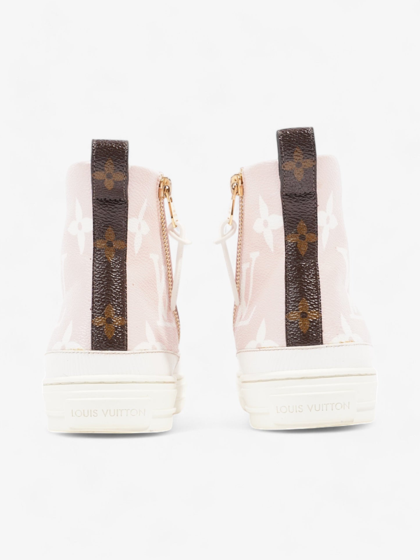 Louis Vuitton Stellar High-tops  Pink / White Leather EU 38 UK 5