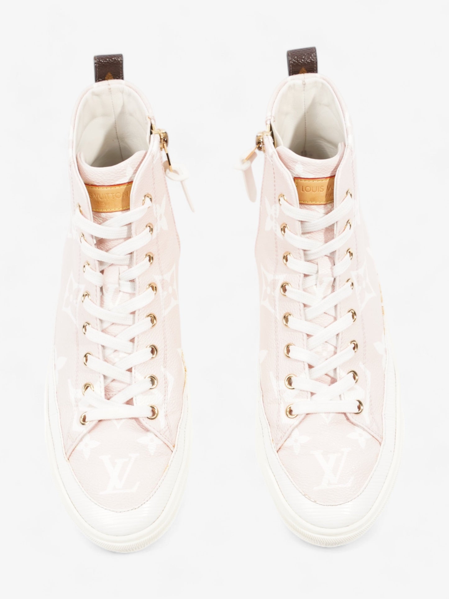 Louis Vuitton Stellar High-tops  Pink / White Leather EU 38 UK 5