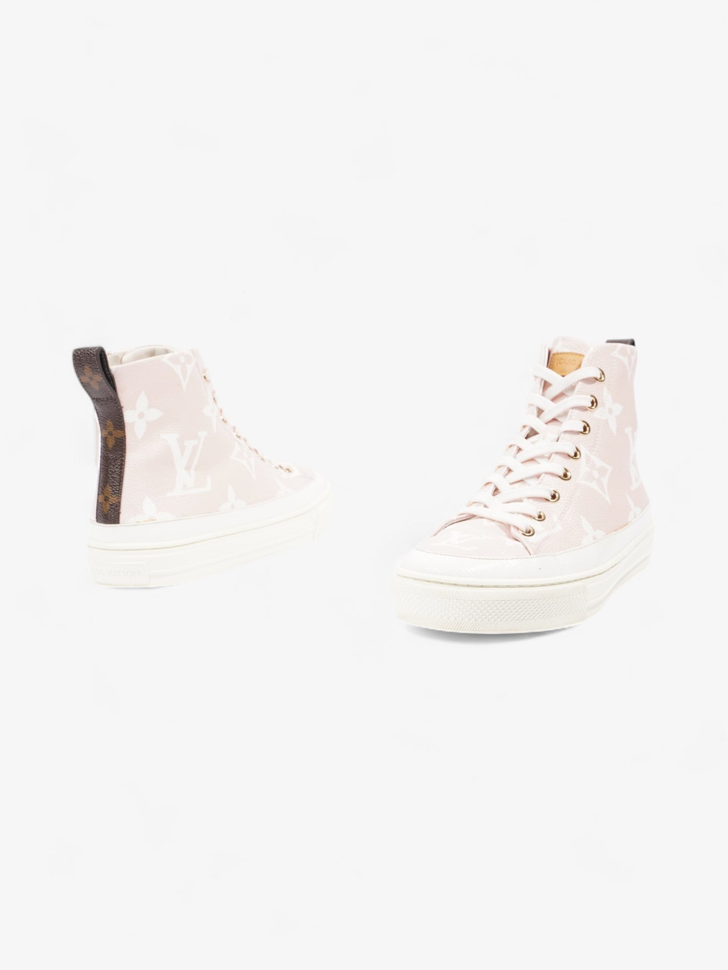 Louis Vuitton Stellar High-tops  Pink / White Leather EU 38 UK 5