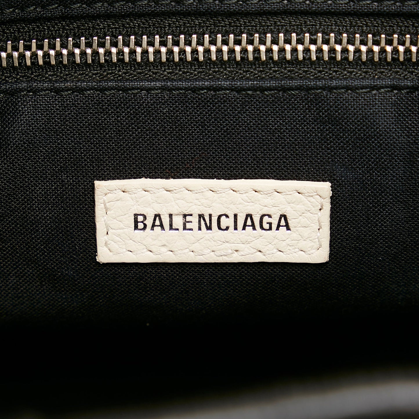 White Balenciaga XXS Shopping Tote Bag