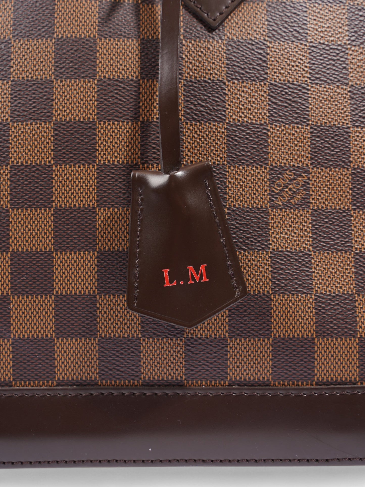 Louis Vuitton Alma Damier Ebene Coated Canvas PM