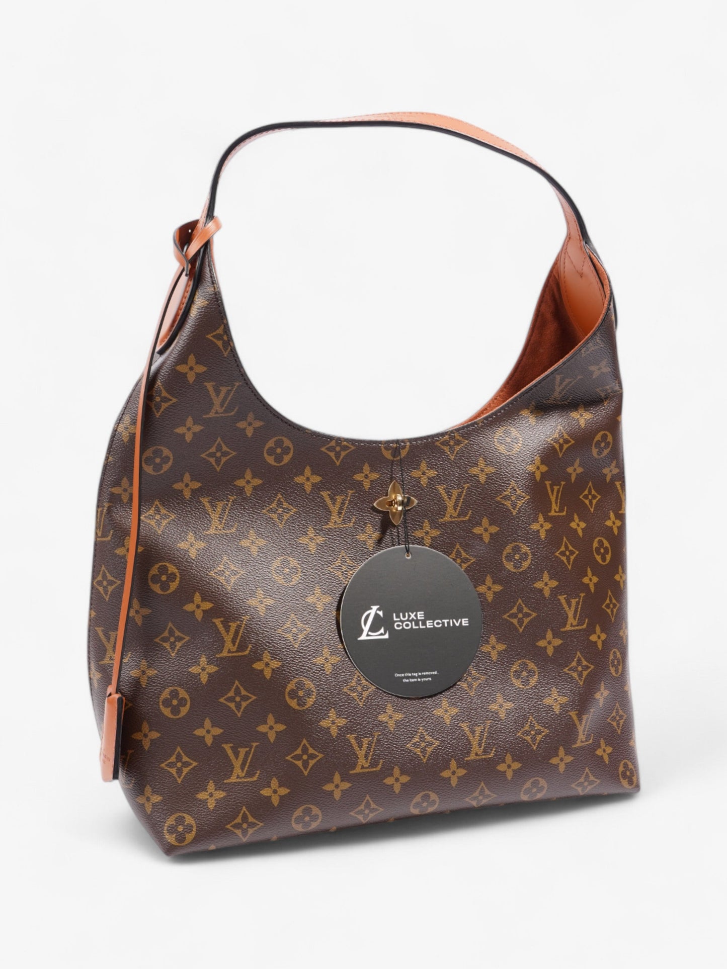 Louis Vuitton Flower Hobo Monogram Coated Canvas