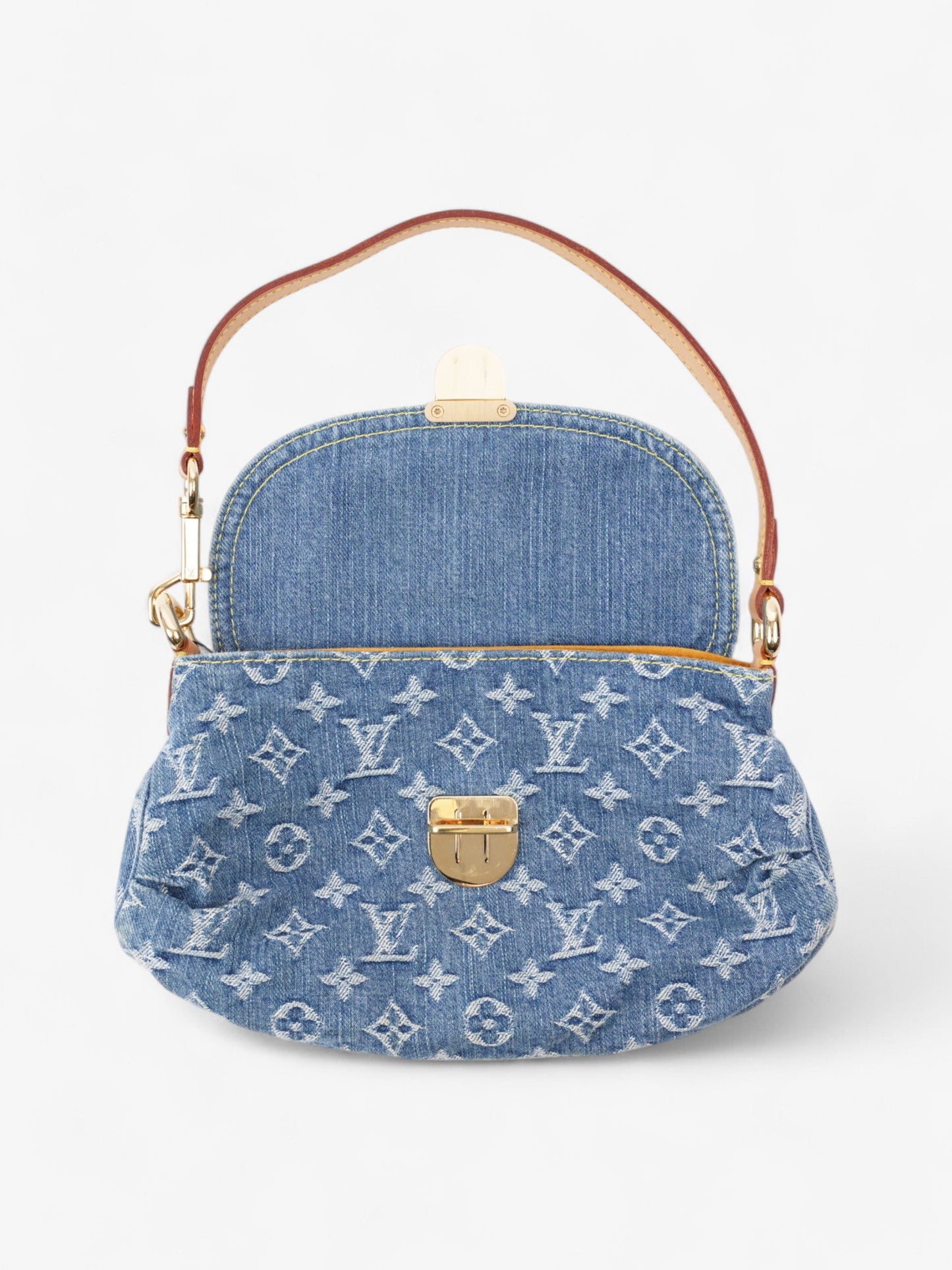 Louis Vuitton Pleaty Blue Denim