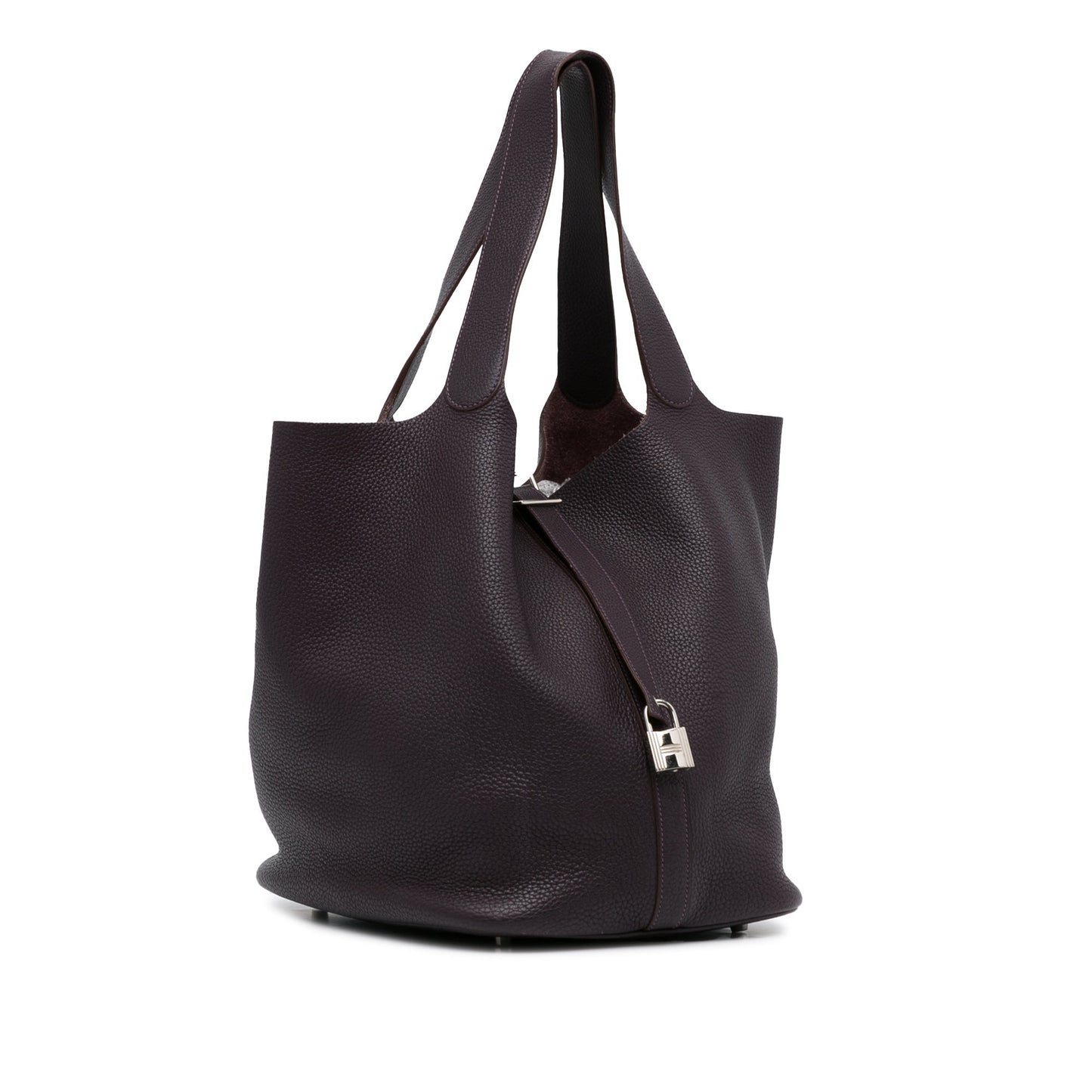HermÃƒÆ’Ã‚Â¨s Picotin Lock 31 TGM Black Clemence Palladium