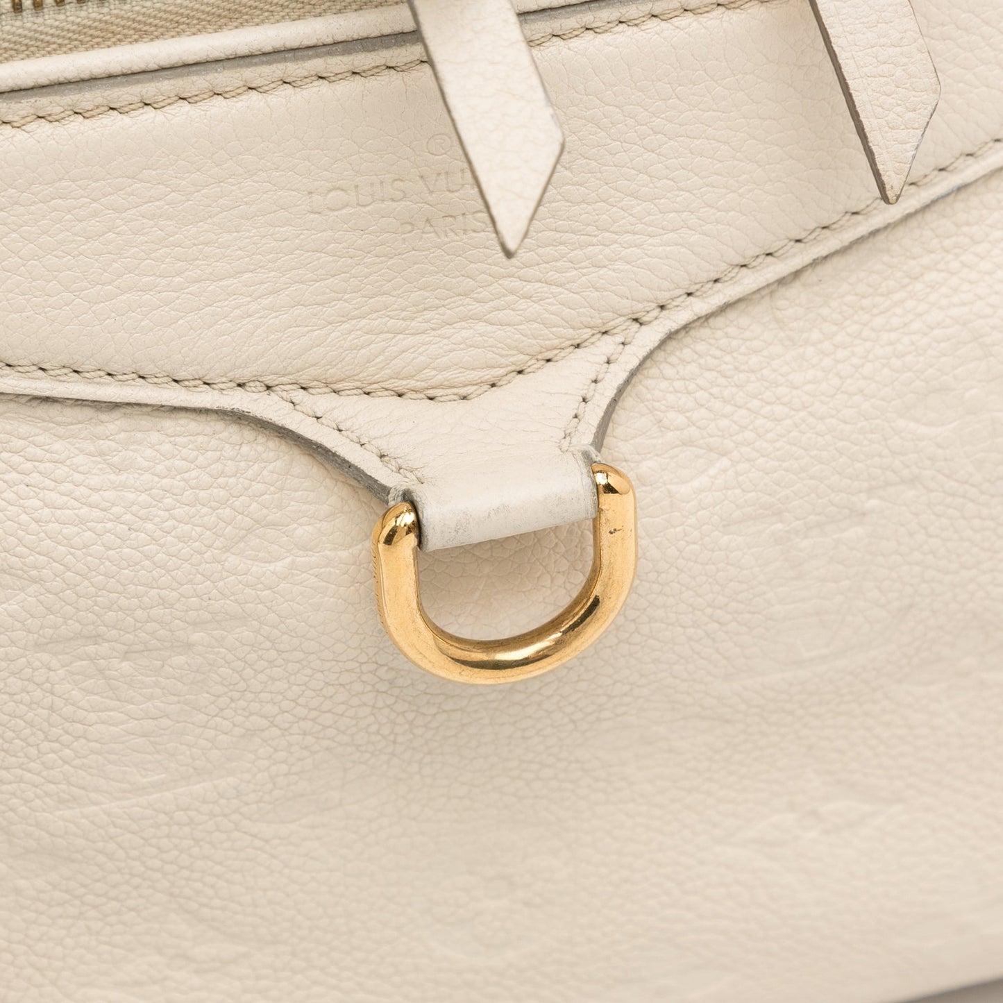 White Louis Vuitton Monogram Empreinte Lumineuse PM Satchel
