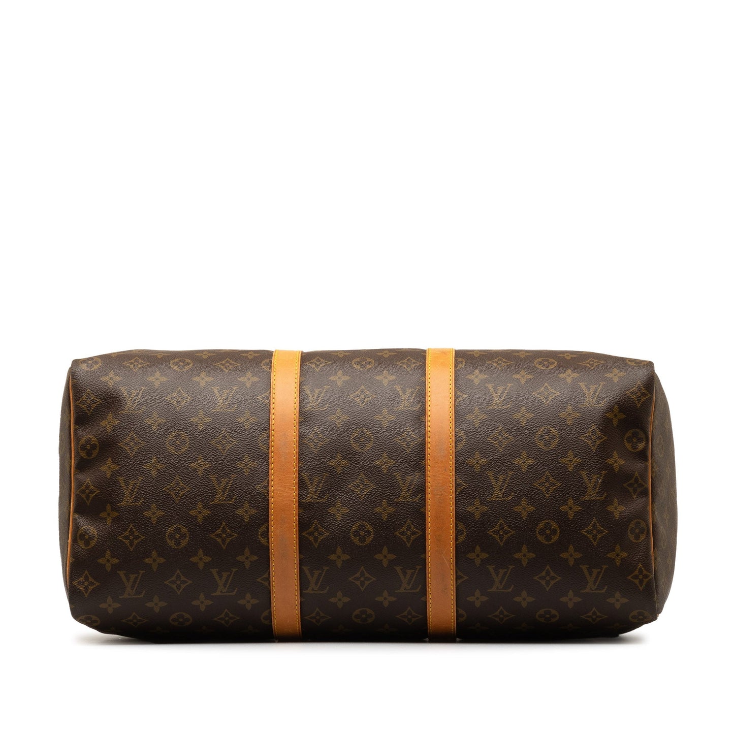 Brown Louis Vuitton Monogram Keepall 50 Travel Bag