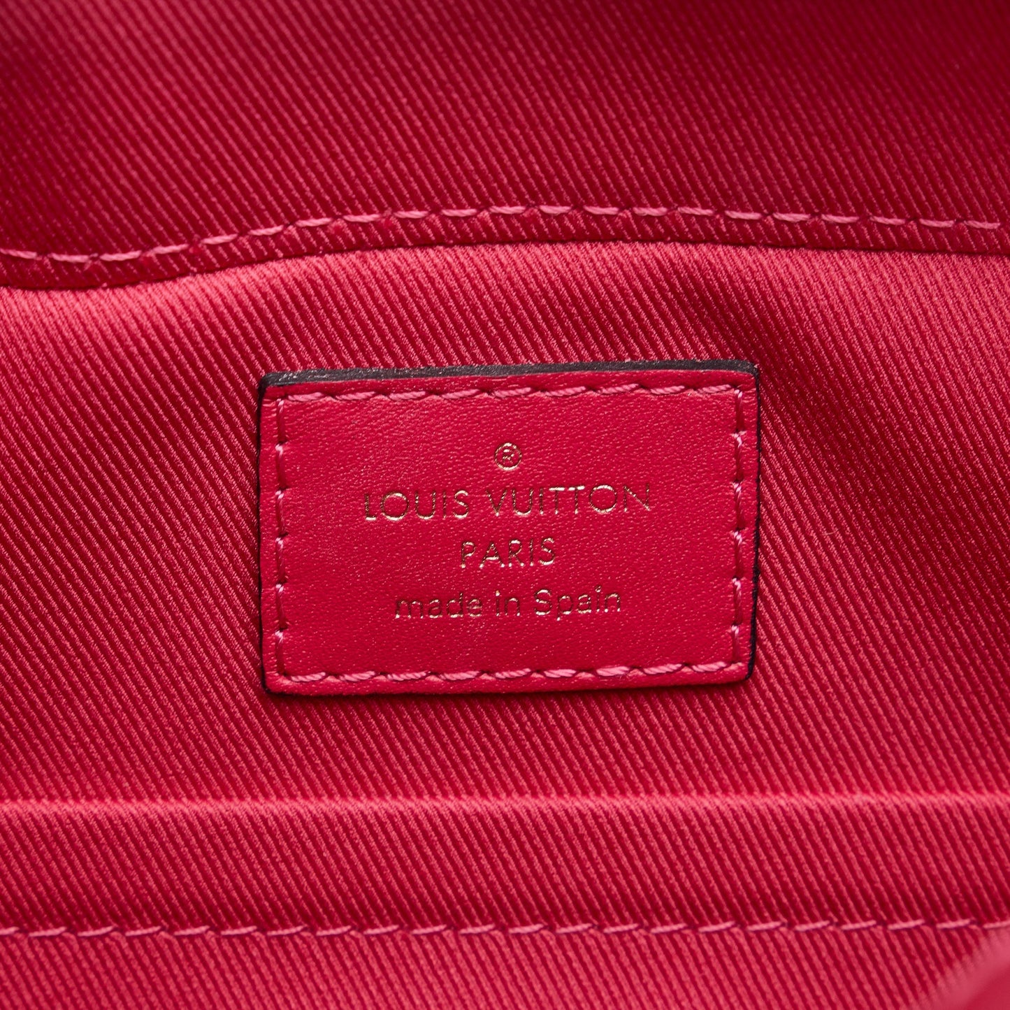 Brown Louis Vuitton Monogram Saintonge