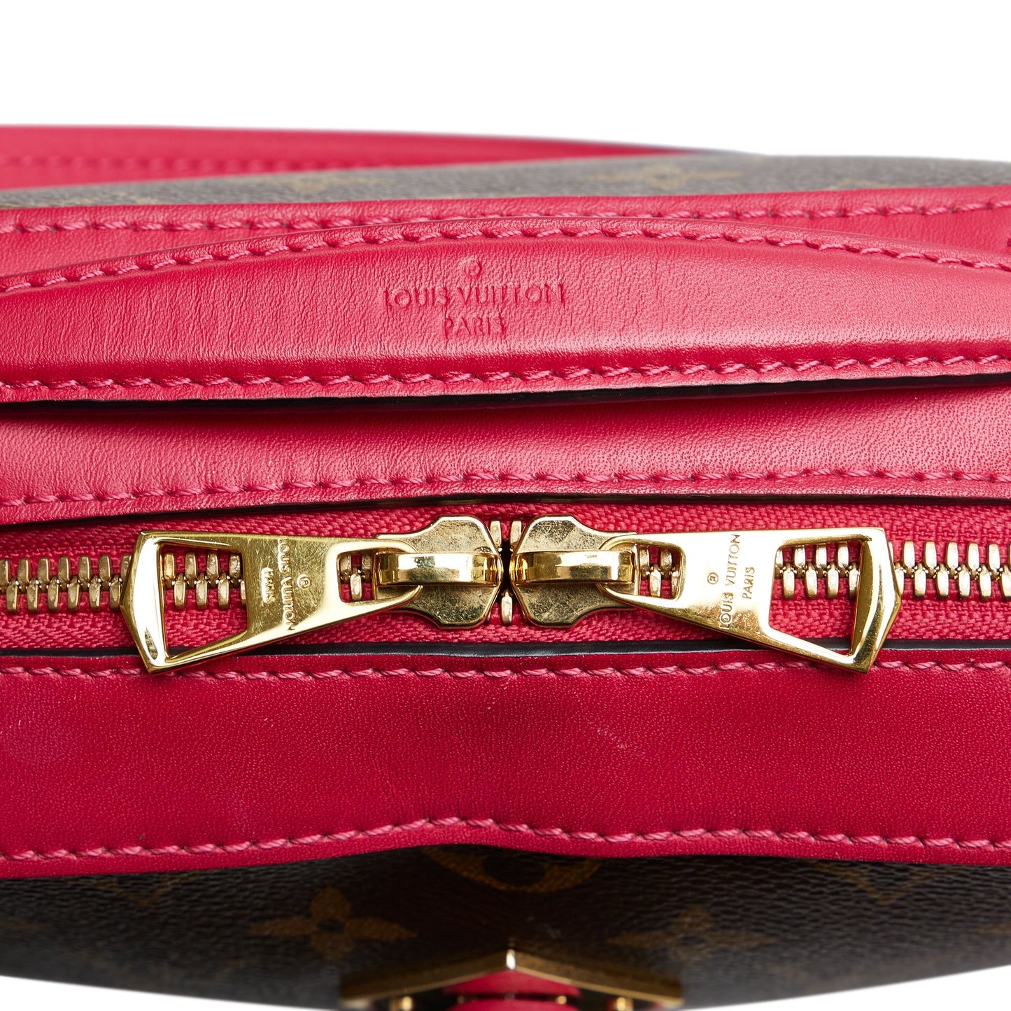 Brown Louis Vuitton Monogram Saintonge