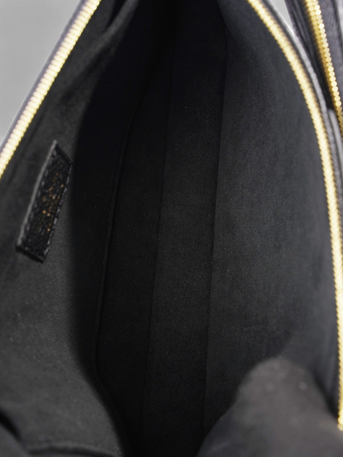 Louis Vuitton Multi Pochette Accessoires Bag Black Empreinte Leather Mini