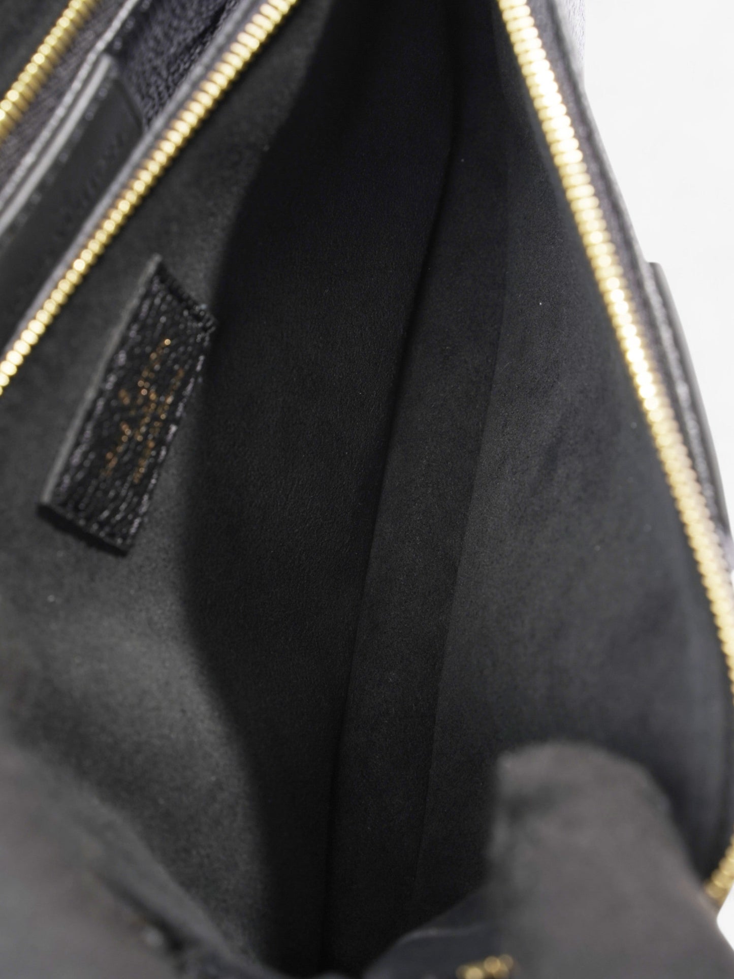 Louis Vuitton Multi Pochette Accessoires Bag Black Empreinte Leather Mini