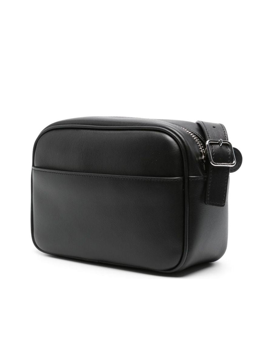 Smooth Grain Logo Shoulder Bag