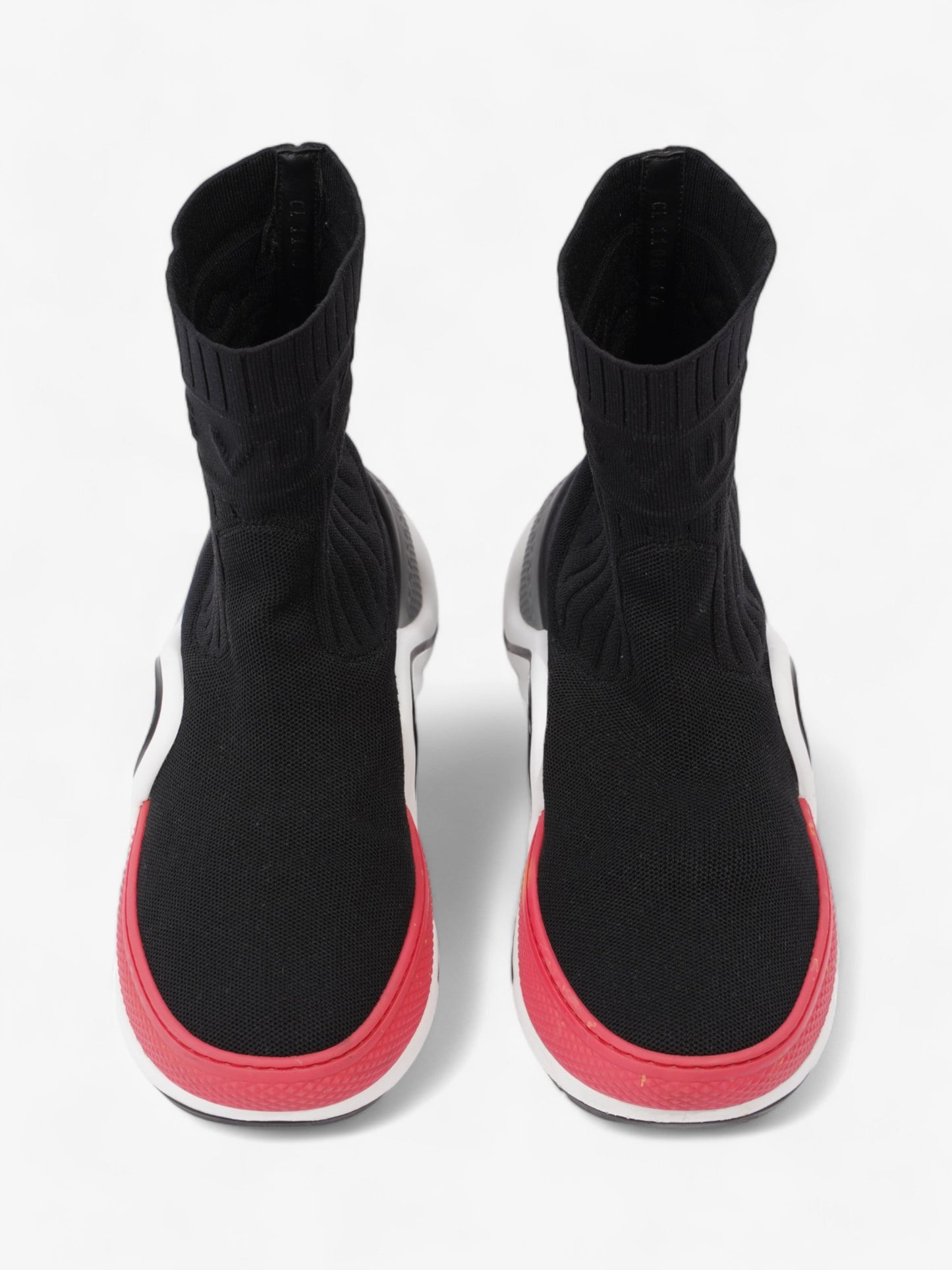 Louis Vuitton Archlight Sock Black / Red Technical Fabric EU 37 UK 4