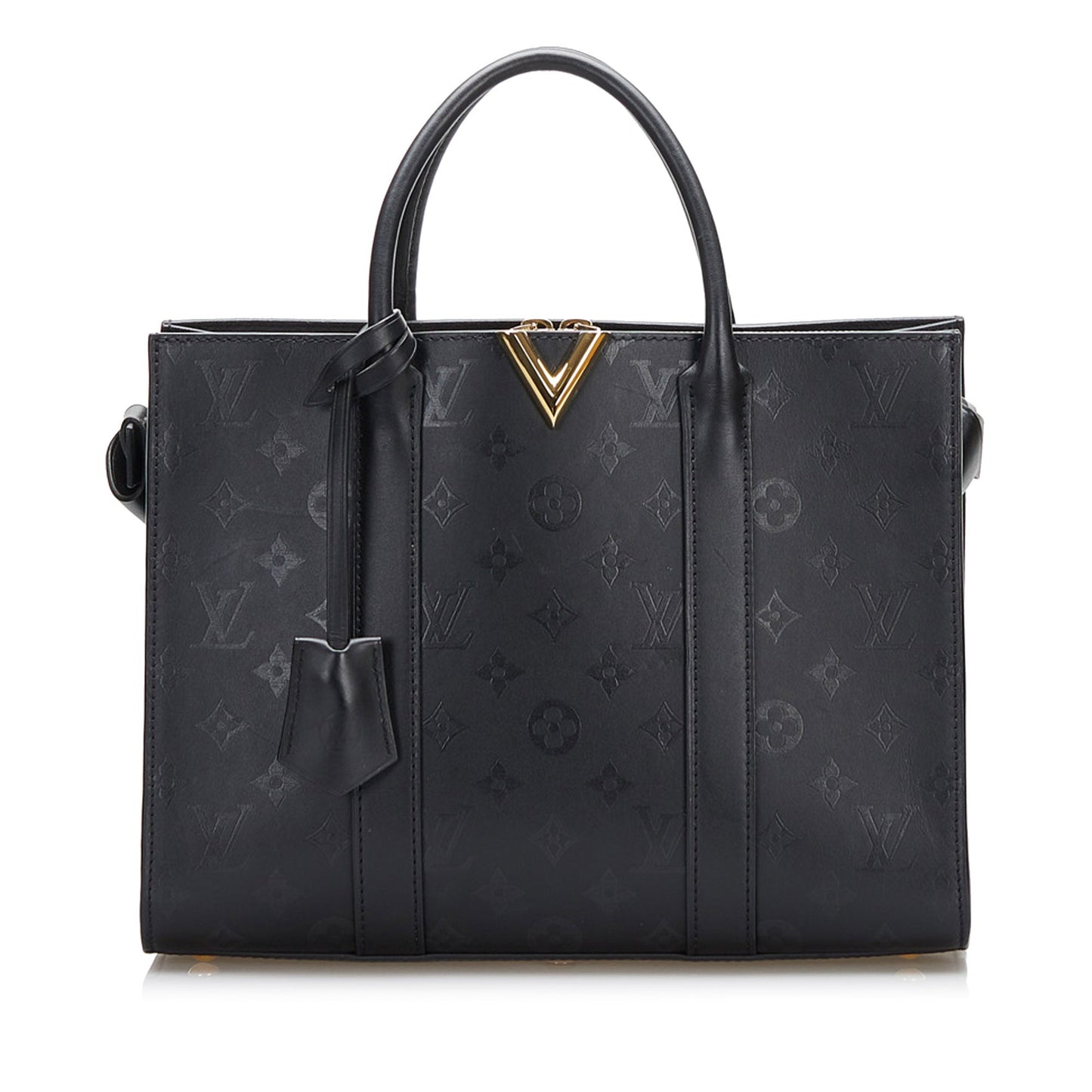 Black Louis Vuitton Monogram Very Tote MM Satchel