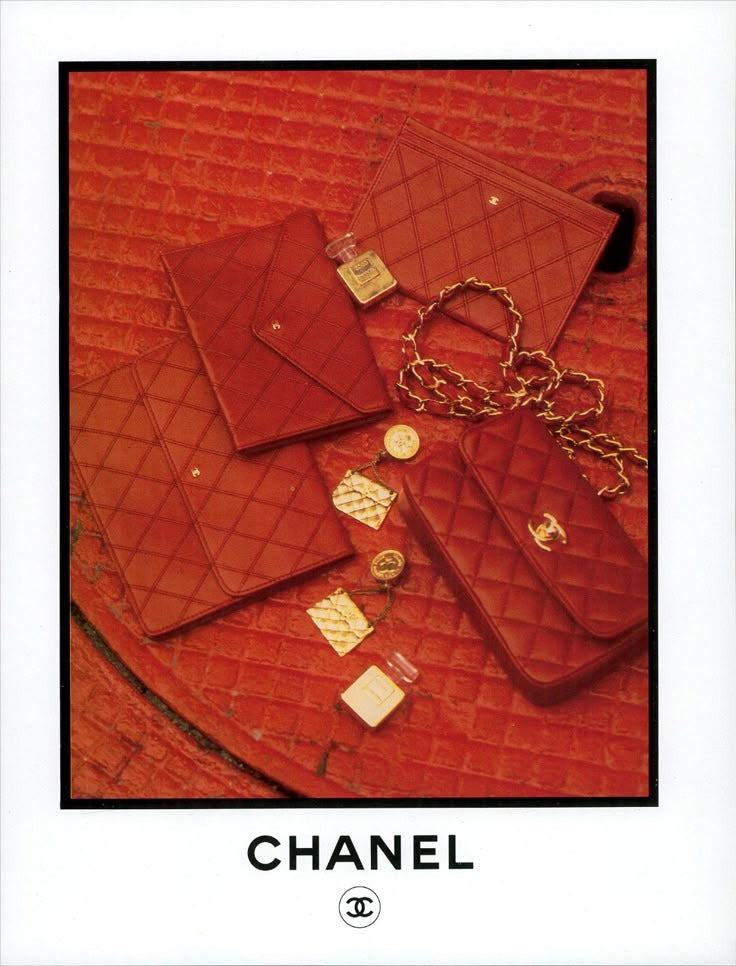 Broche "sac" Chanel 1985
