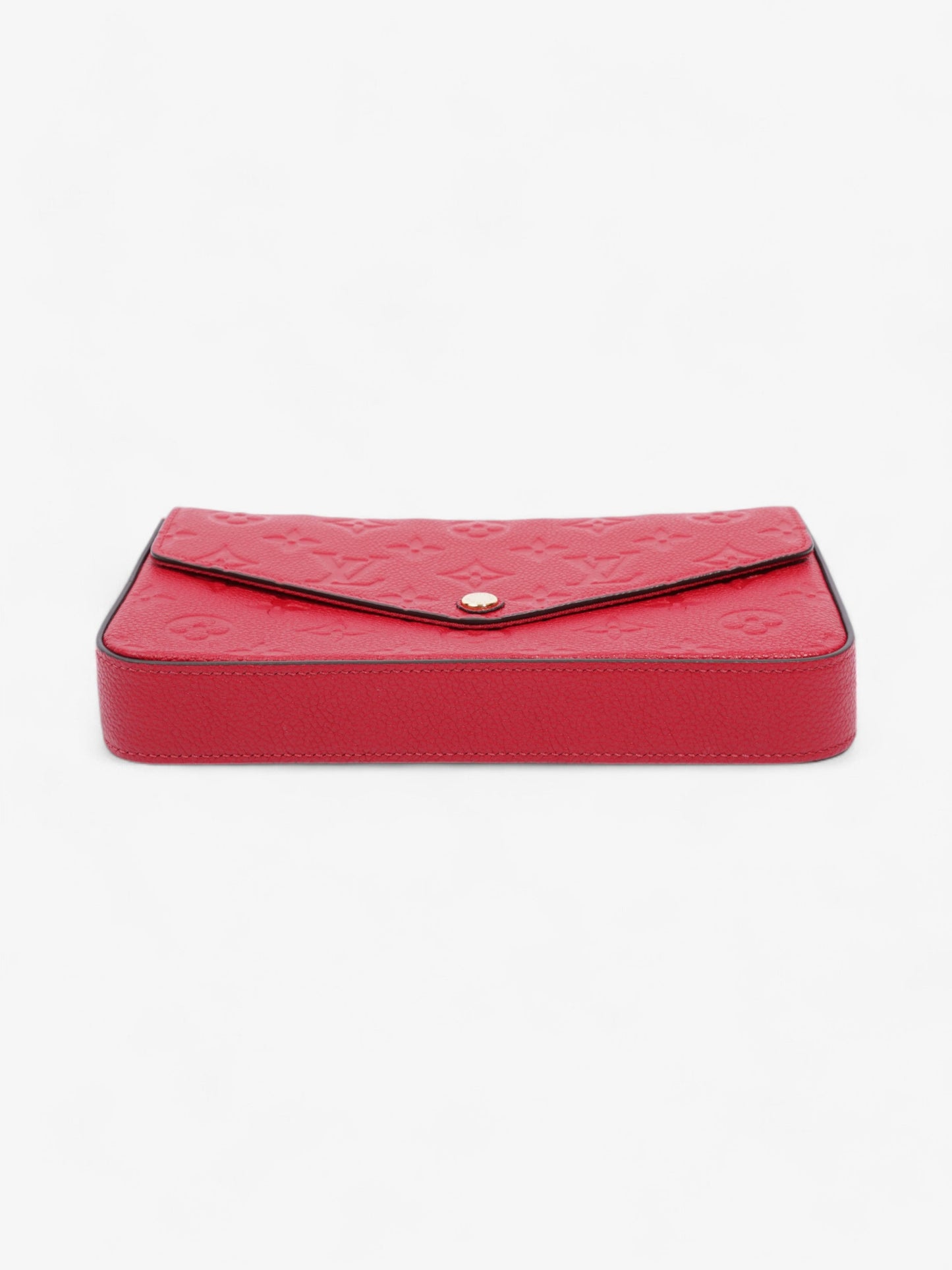 Louis Vuitton Pochette Felicie Monogram Empreinte / Red Empreinte Leather