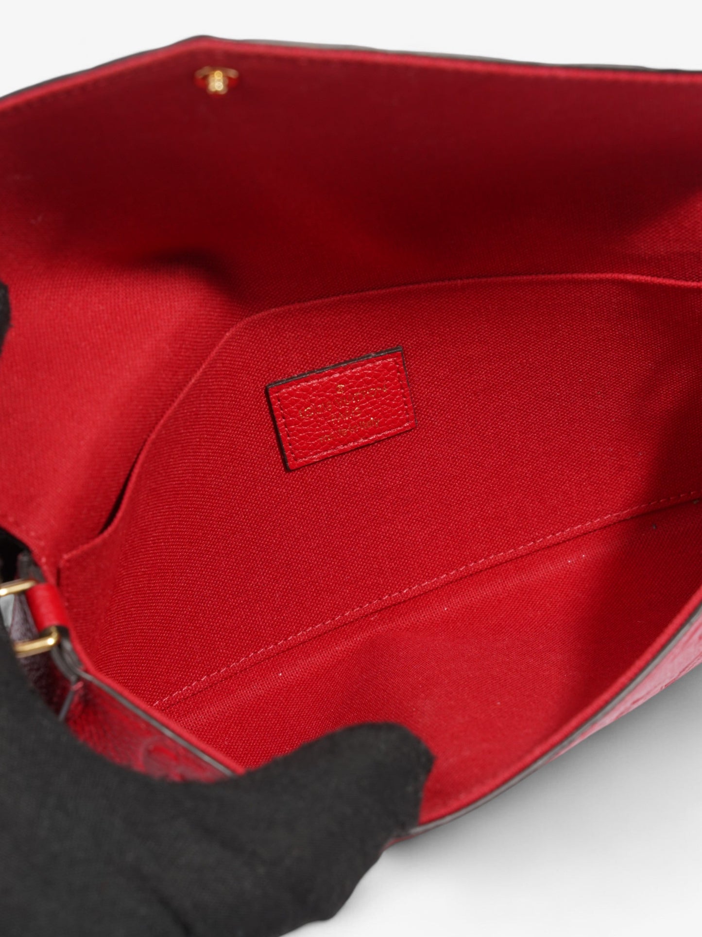 Louis Vuitton Pochette Felicie Monogram Empreinte / Red Empreinte Leather