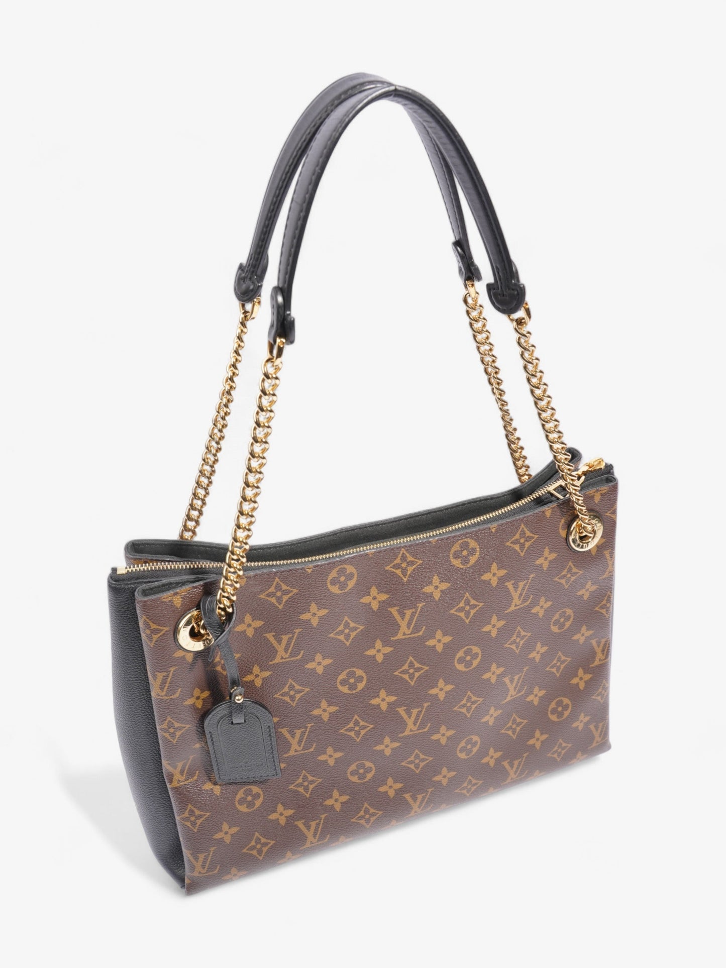 Louis Vuitton Serene Monogram / Black Coated Canvas MM